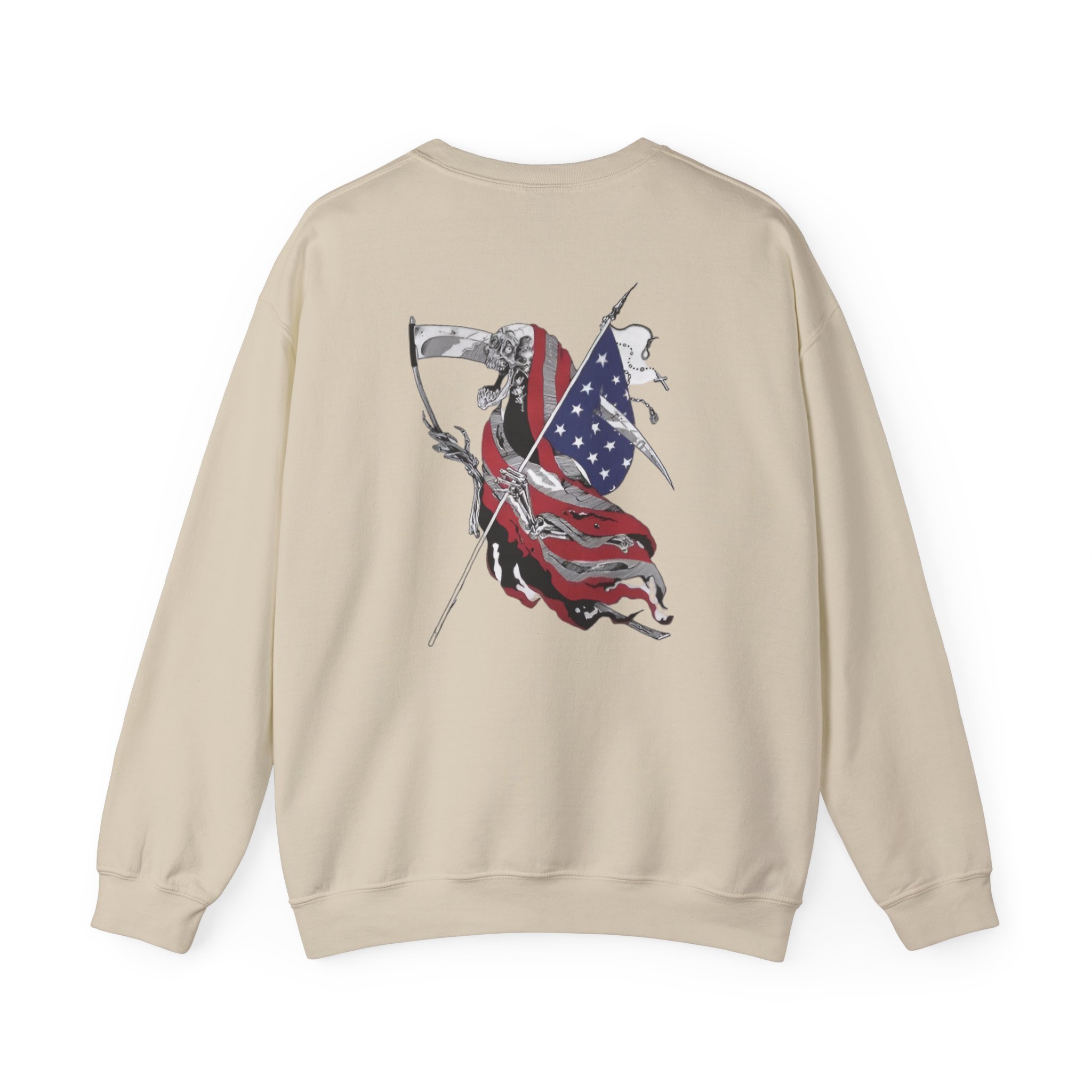 Power Trip American Reaper Unisex Heavy Blendâ„¢ Crewneck Sweatshirt