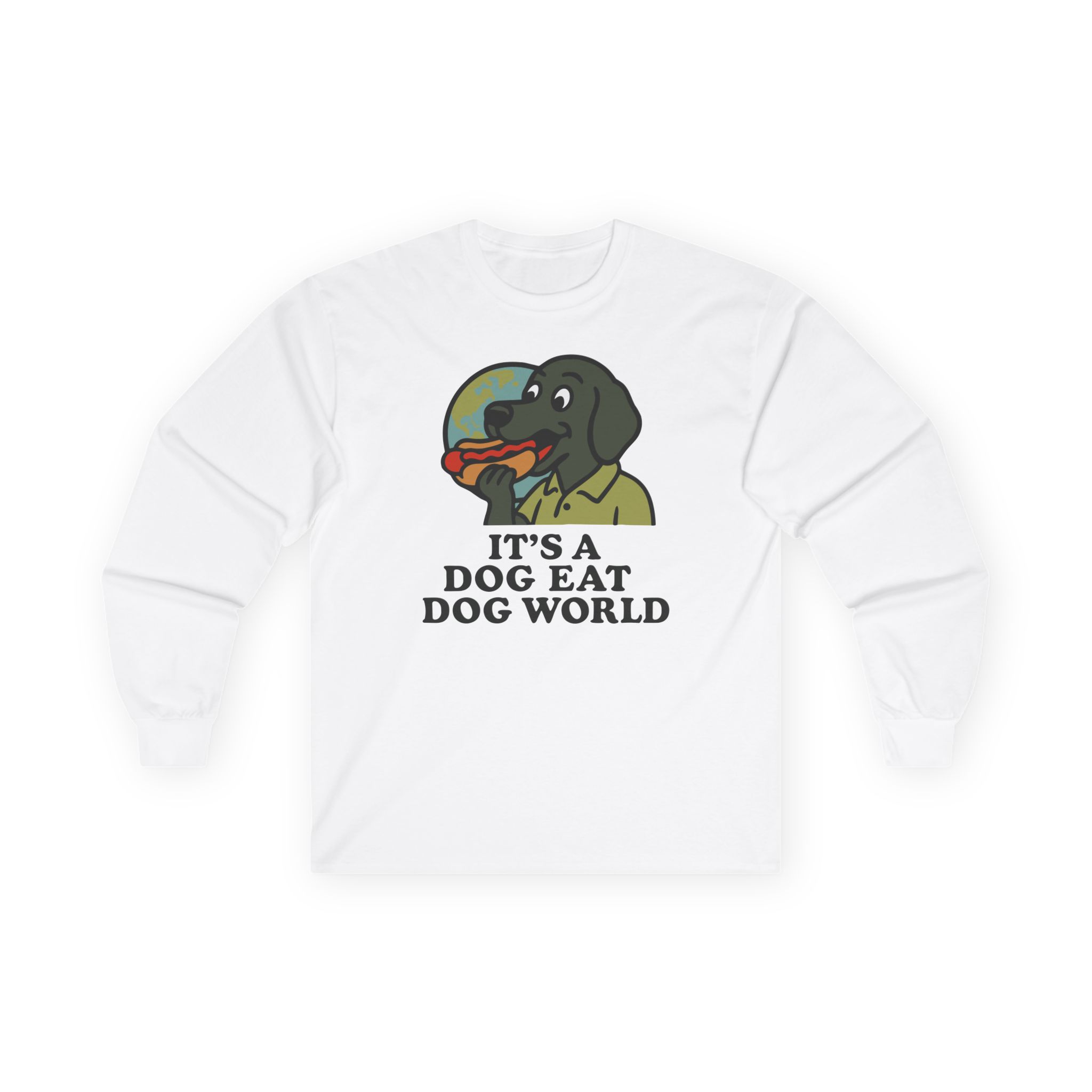 Dog Eat Dog World Unisex Ultra Cotton Long Sleeve Tee
