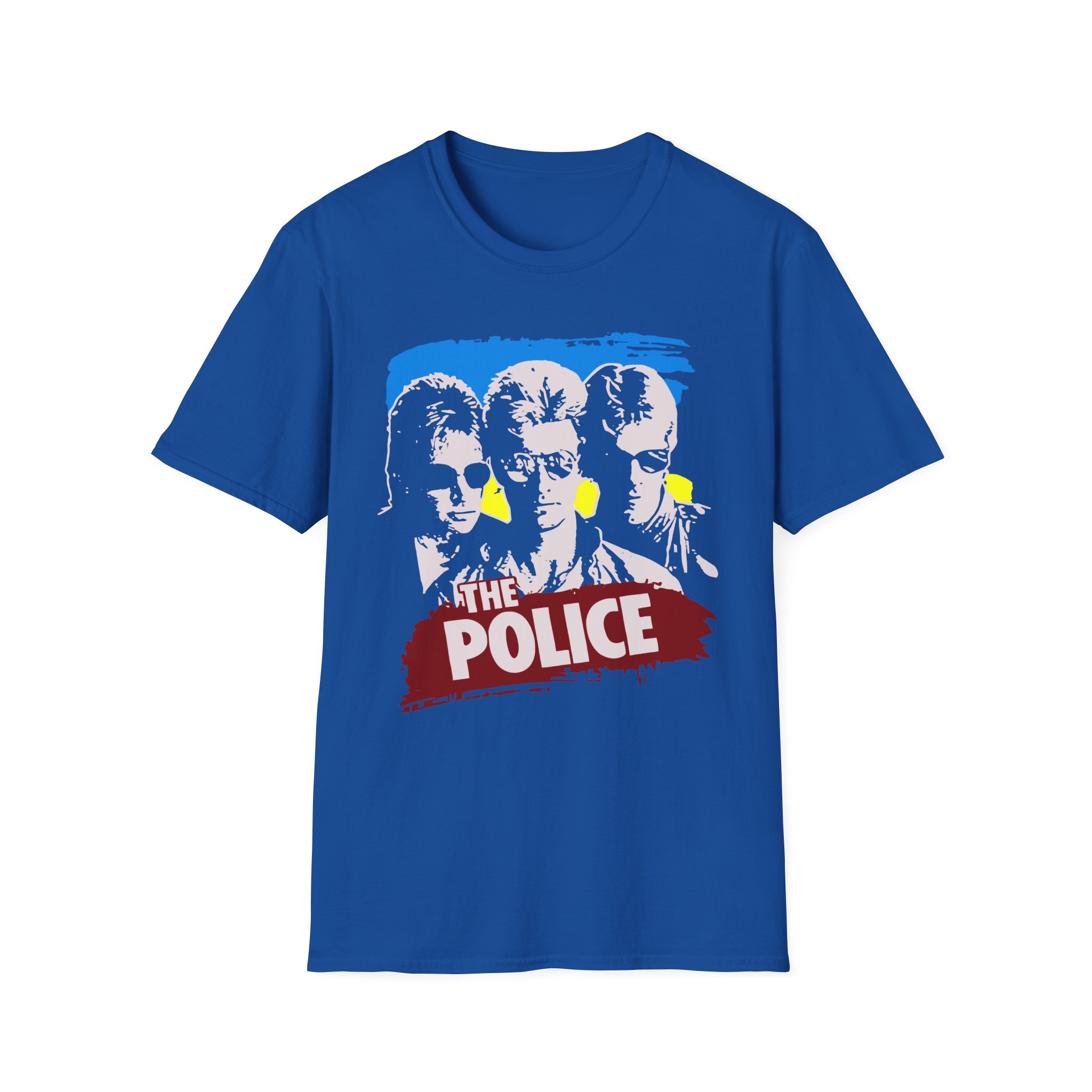Depeche Mode the Police Sting Unisex Softstyle T-Shirt