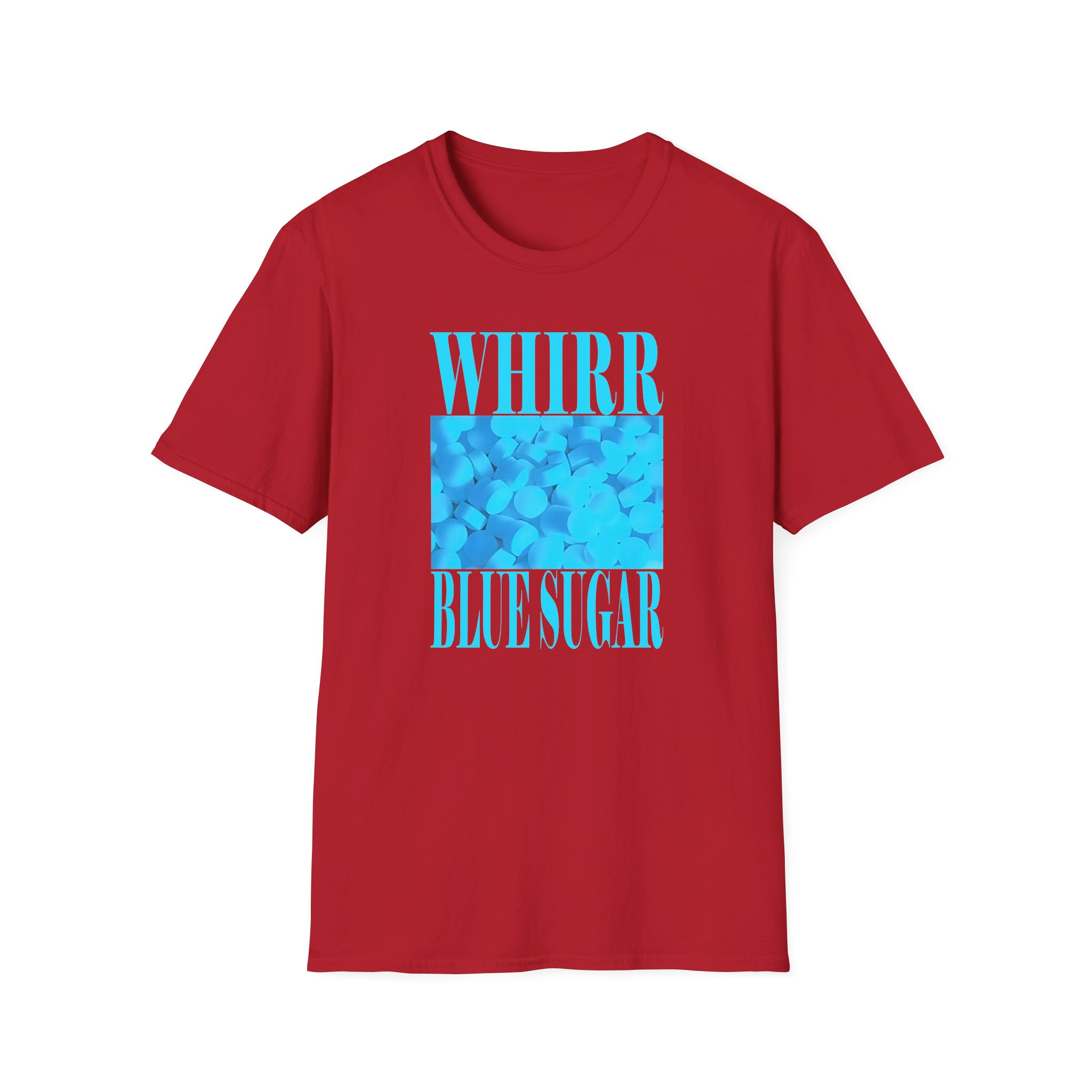 Whirr Blue Sugar Unisex Softstyle T-Shirt