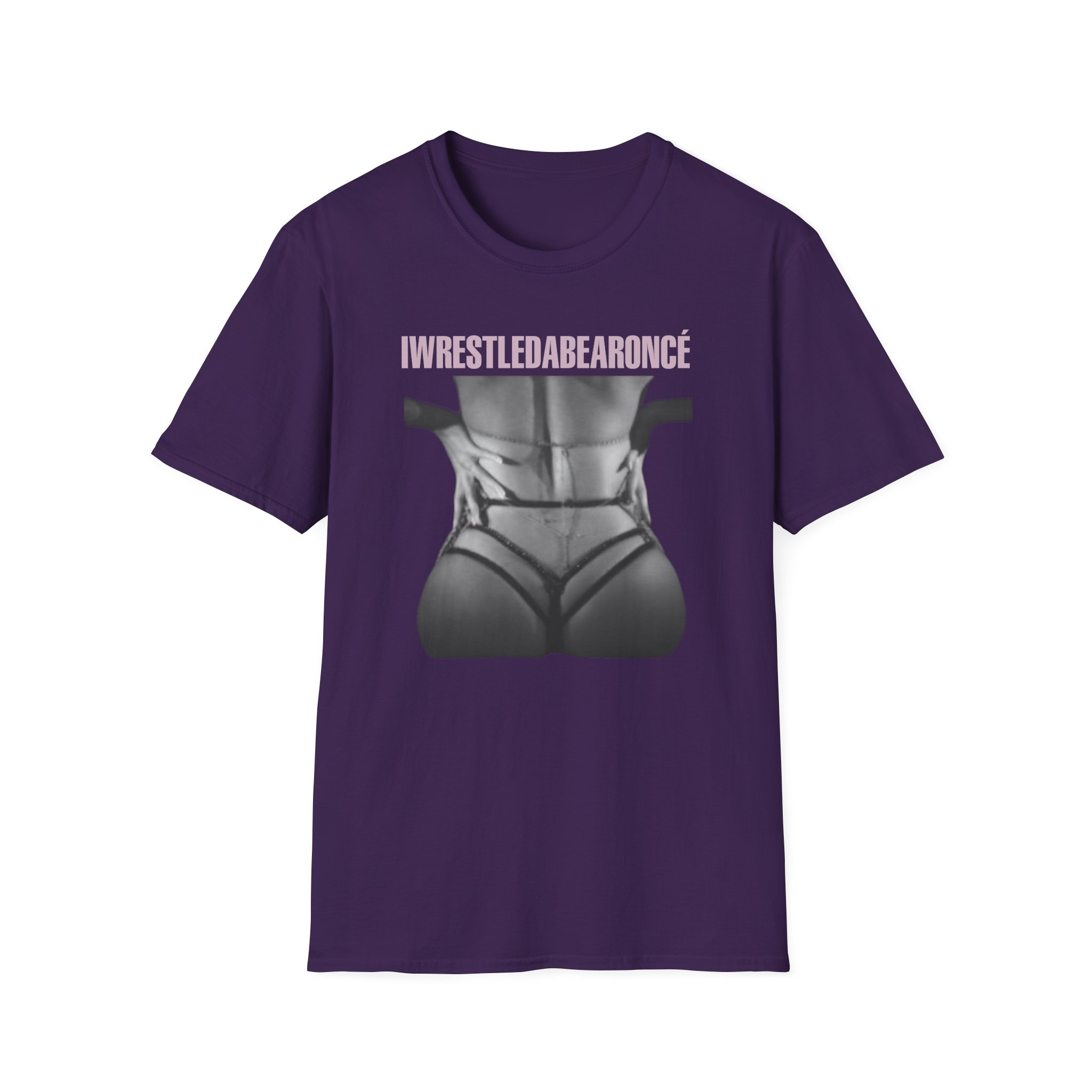 Iwrestledabearonce Unisex Softstyle T-Shirt