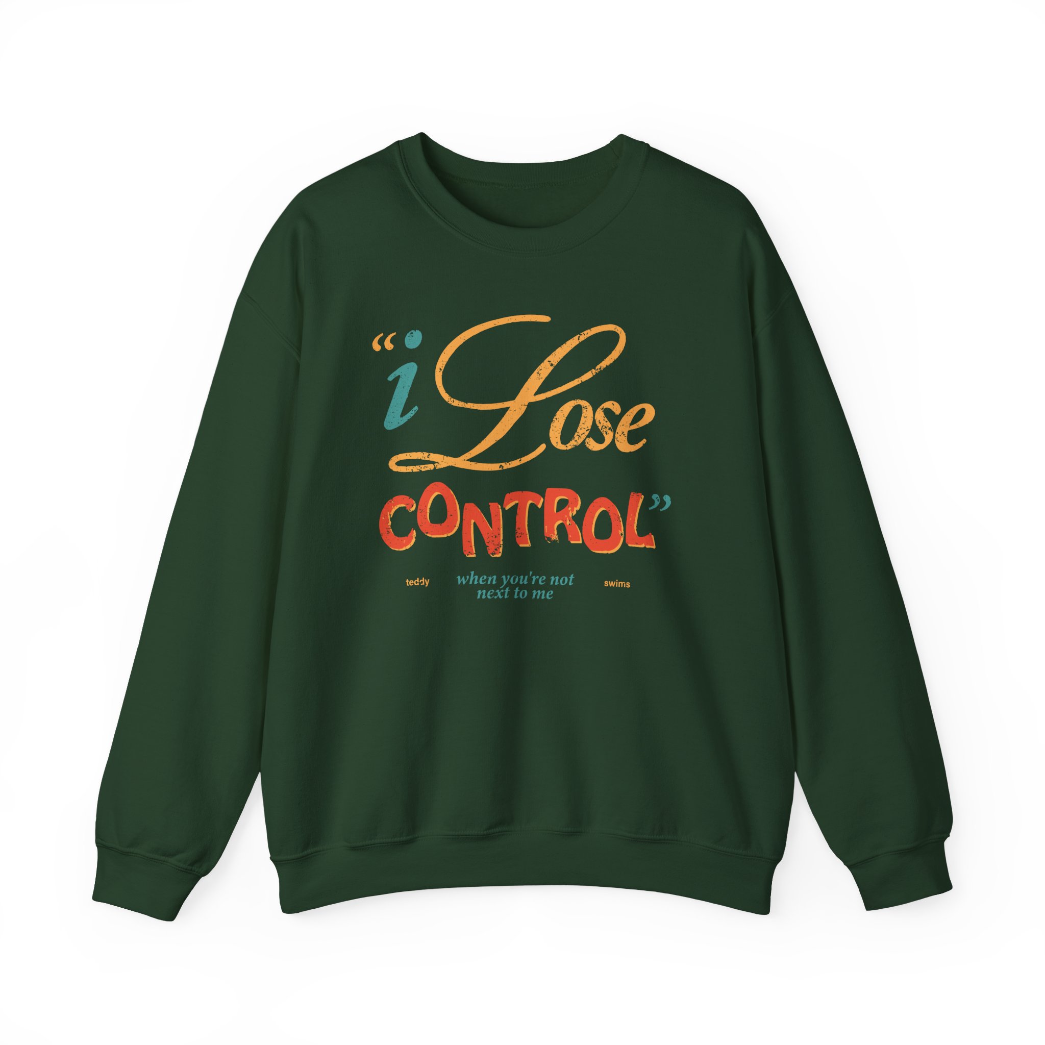 Teddy Swims Lose Control Unisex Heavy Blend Crewneck Sweatshirt