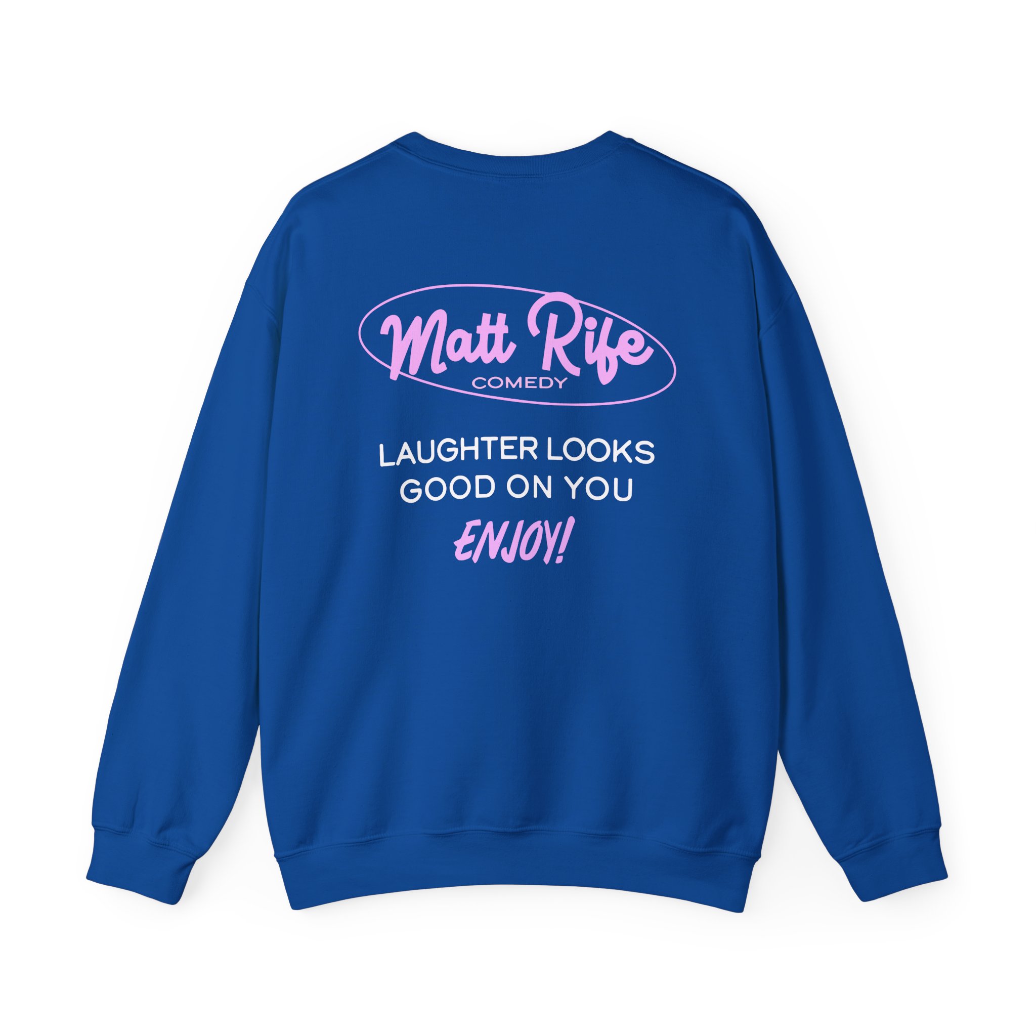 Matt Rife Laughter Looks Good on You Unisex Heavy Blendâ„¢ Crewneck Sweatshirt