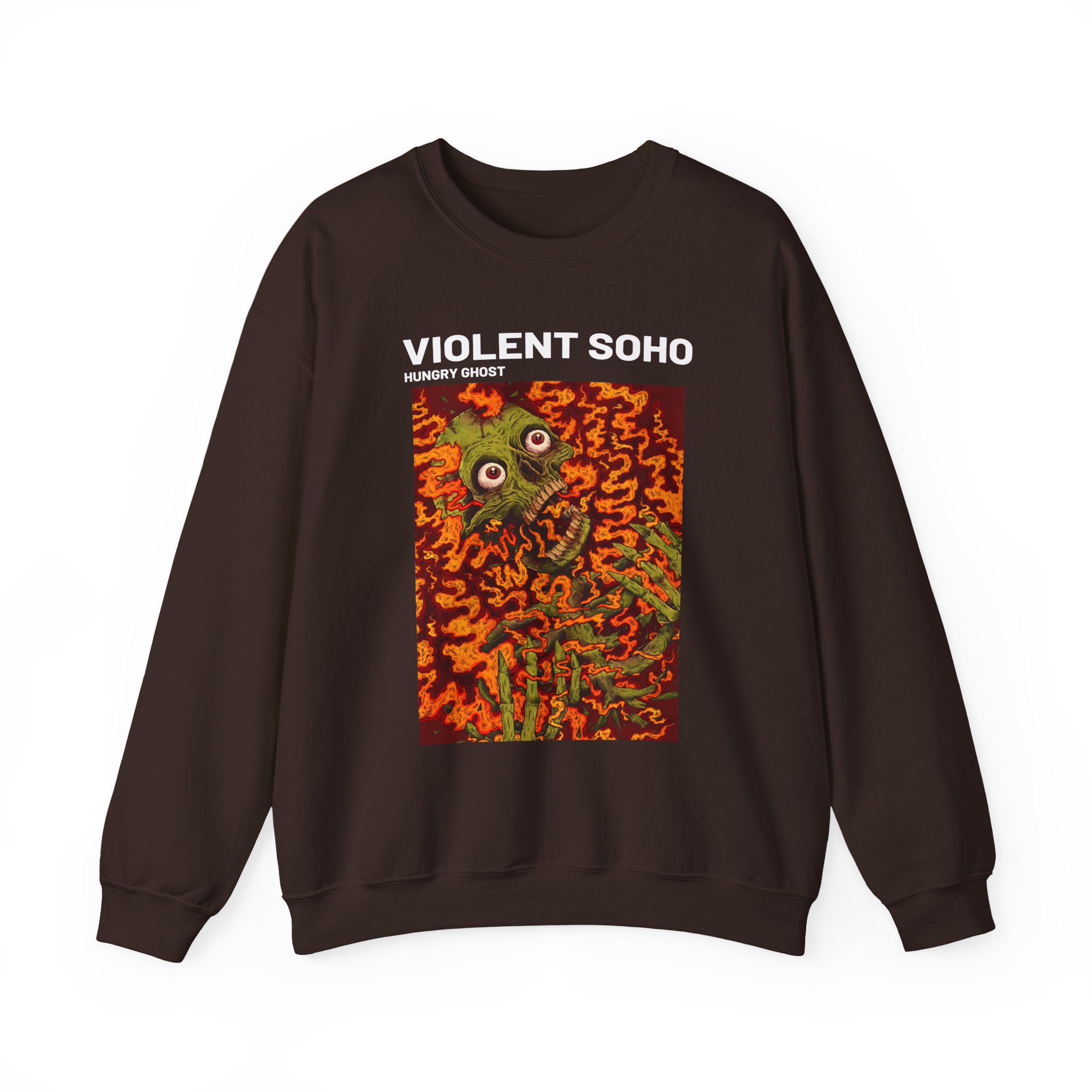 Violent Soho Hungry Ghost Unisex Heavy Blendâ„¢ Crewneck Sweatshirt