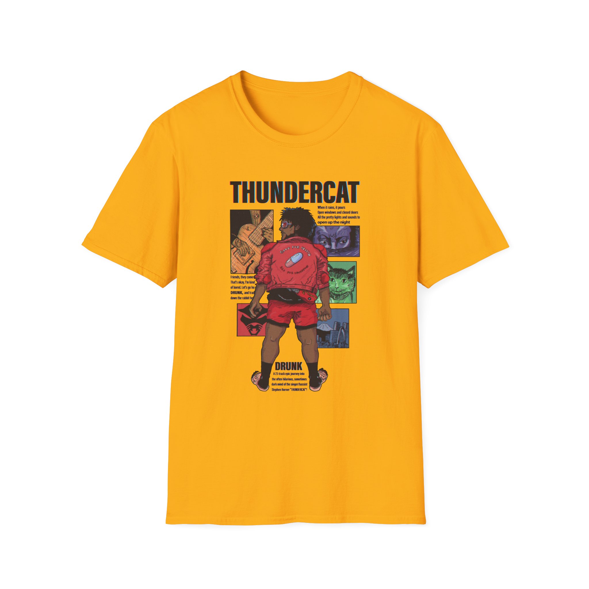 Thundercat Manga Unisex Softstyle T-Shirt