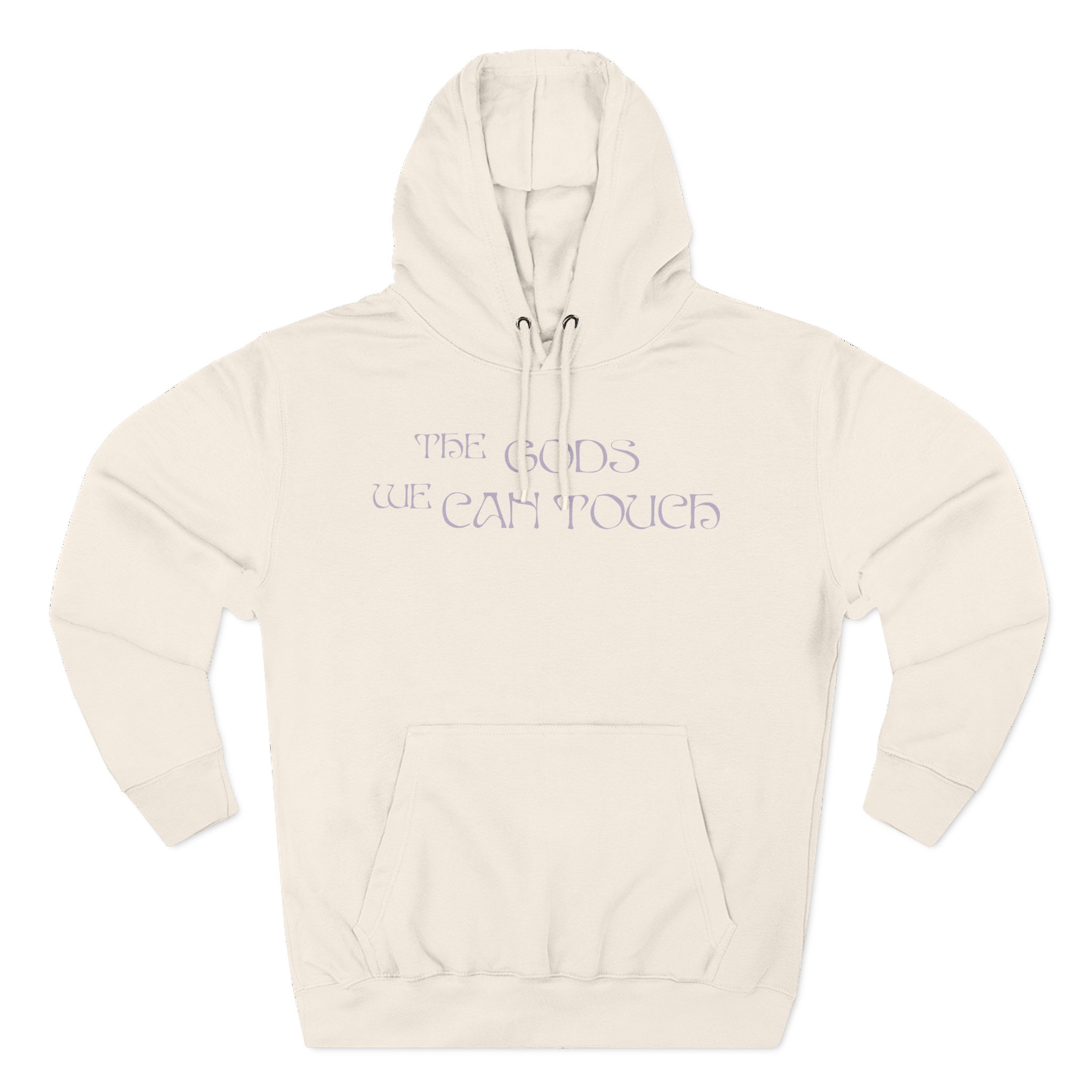 Aurora the Gods We Can Touch Ecru Three-Panel Fleece Hoodie