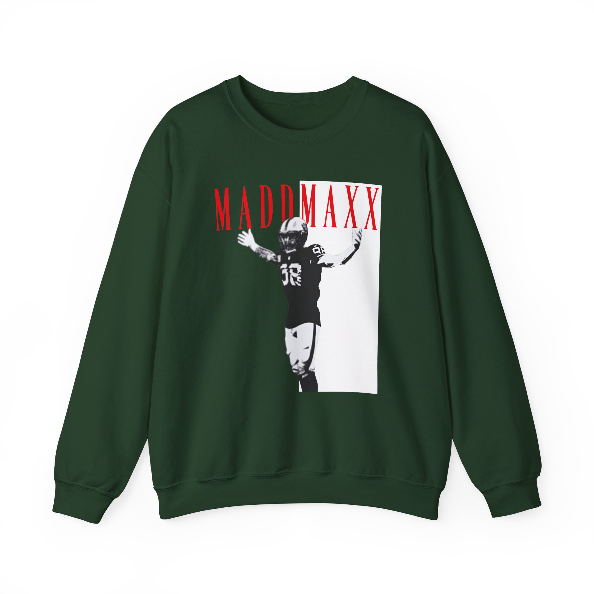 Maxx Crosby Mad Maxx Unisex Heavy Blendâ„¢ Crewneck Sweatshirt