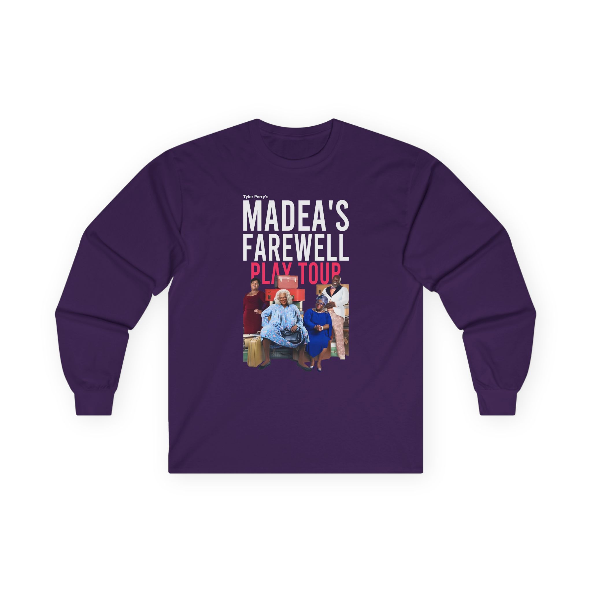 Tyler Perry Madea’s Farewell Play Tour Unisex Ultra Cotton Long Sleeve Tee