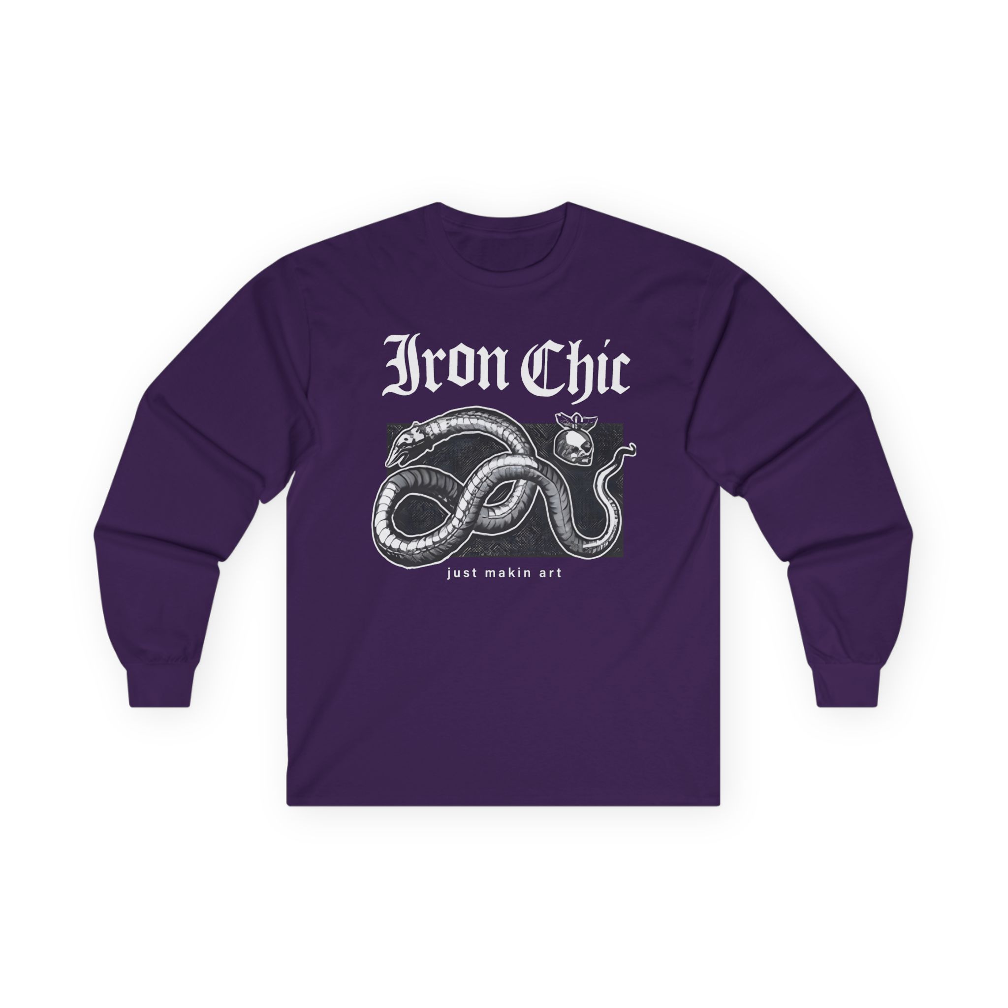 Iron Chic Makin' Art Unisex Ultra Cotton Long Sleeve Tee
