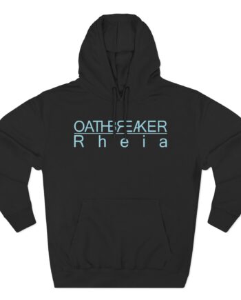Oathbreaker Rheia Logo Three-Panel Fleece Hoodie