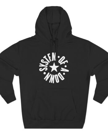 System of a Down Full Circle Logo Kids Three-Panel Fleece Hoodie