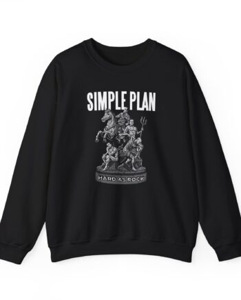 Simple Plan Hard as Rock Unisex Heavy Blend™ Crewneck Sweatshirt