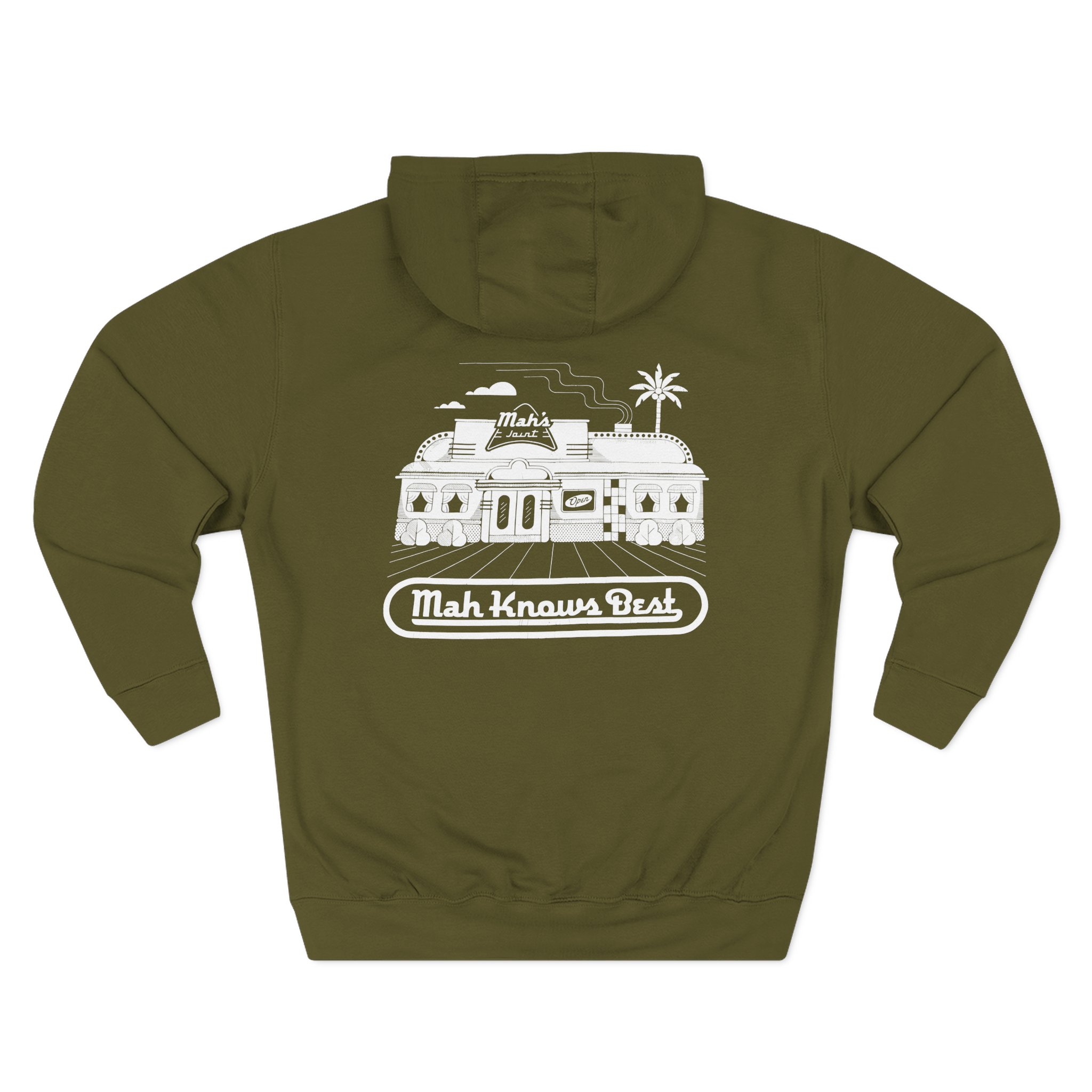 Jon Bellion Mah's Joint Three-Panel Fleece Hoodie