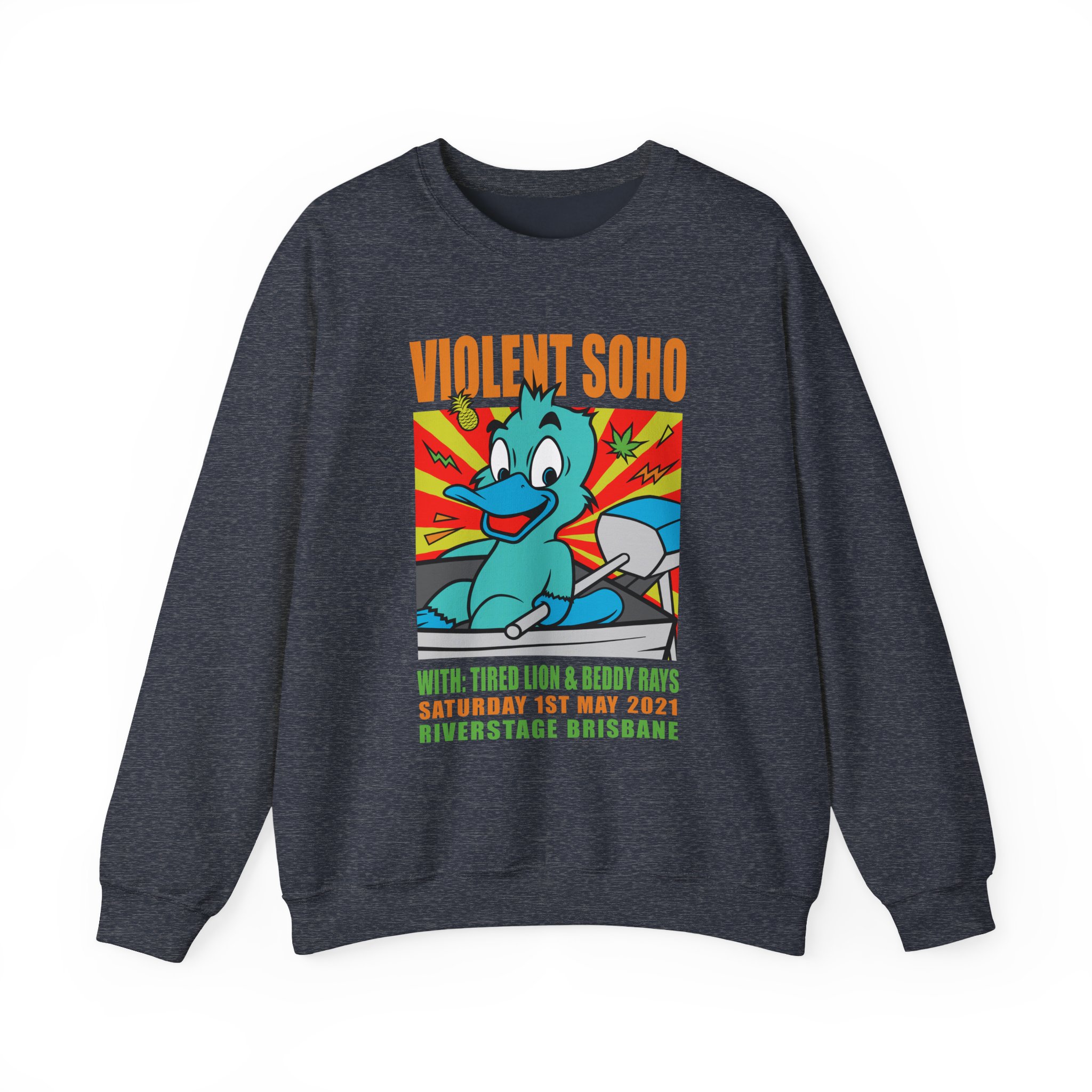 Violent Soho Event Poster Unisex Heavy Blendâ„¢ Crewneck Sweatshirt