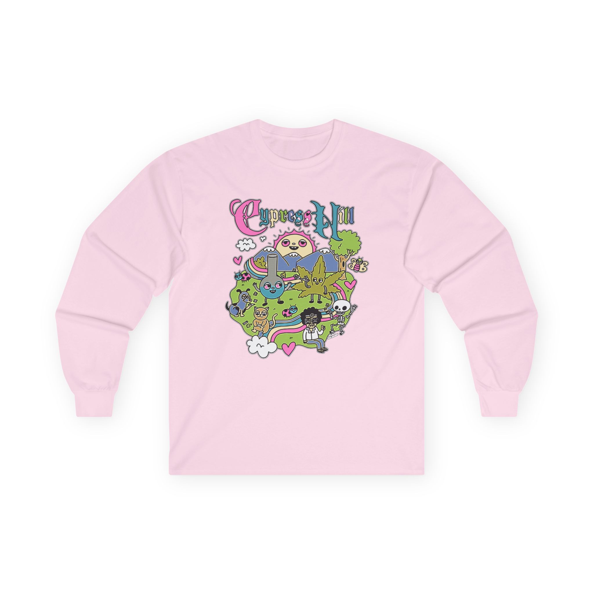 Cypress Hill Happy Time by Sean Solomon Unisex Ultra Cotton Long Sleeve Tee