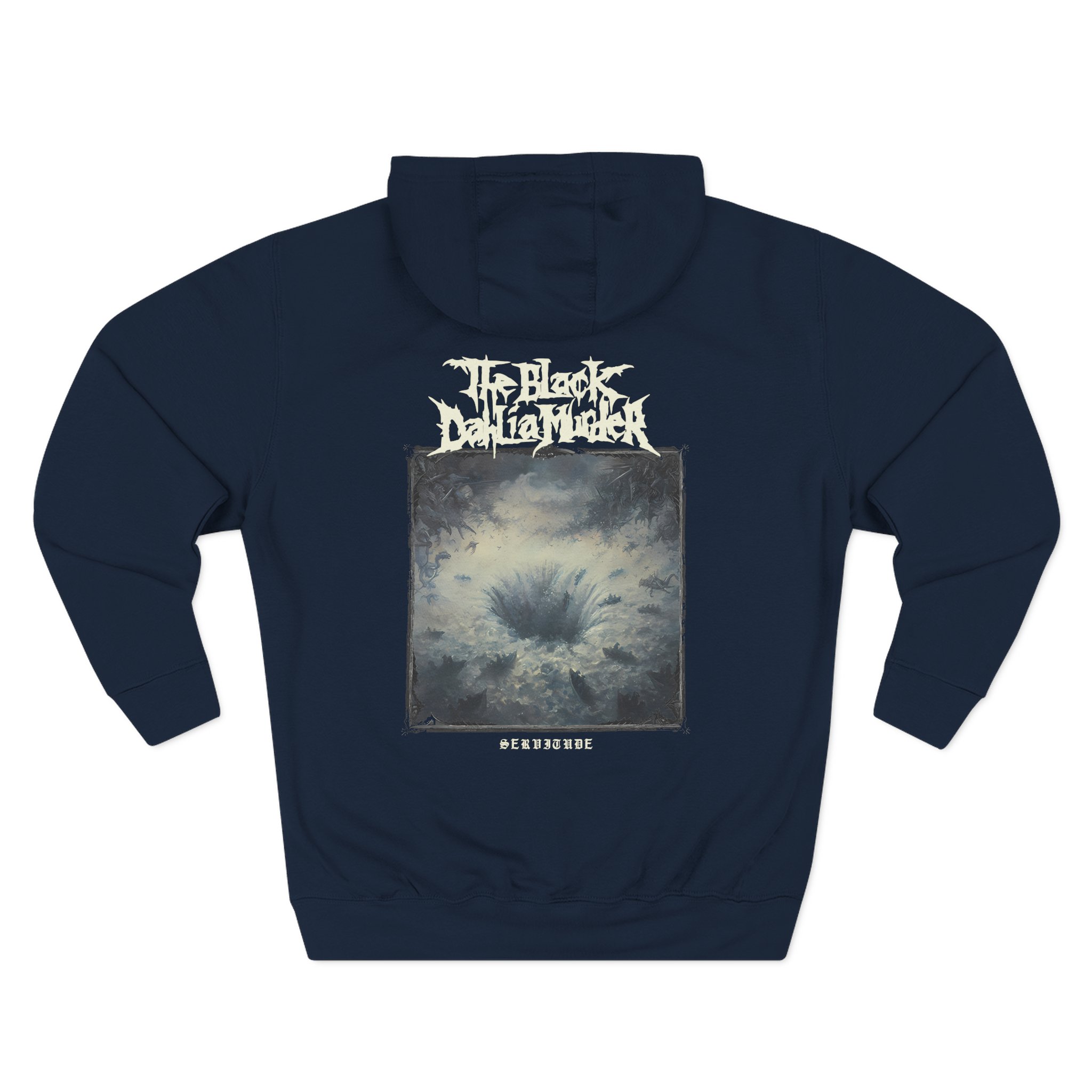 The Black Dahlia Murder Servitude Three-Panel Fleece Hoodie