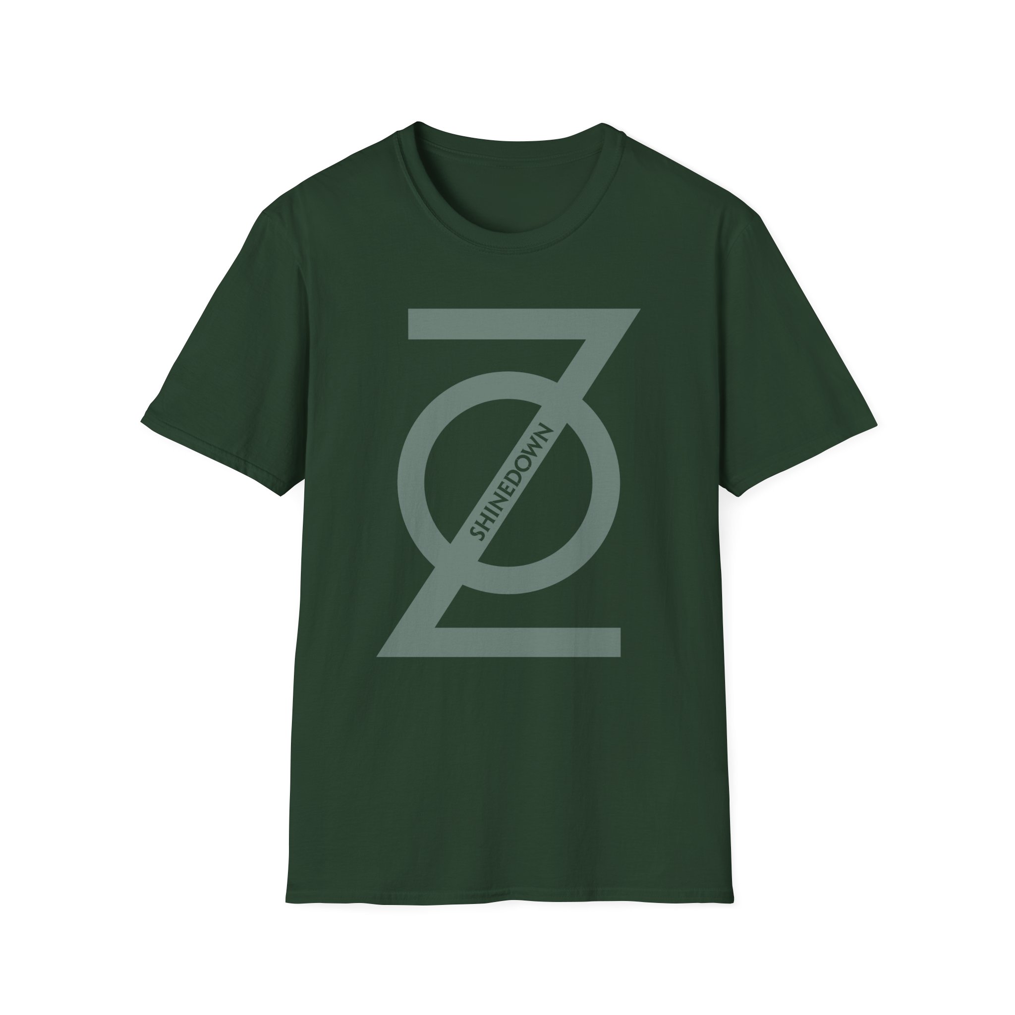 Shinedown Secondary Z Logo Unisex Softstyle T-Shirt