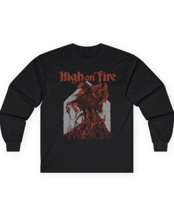 High on Fire Dark Horse Unisex Ultra Cotton Long Sleeve Tee