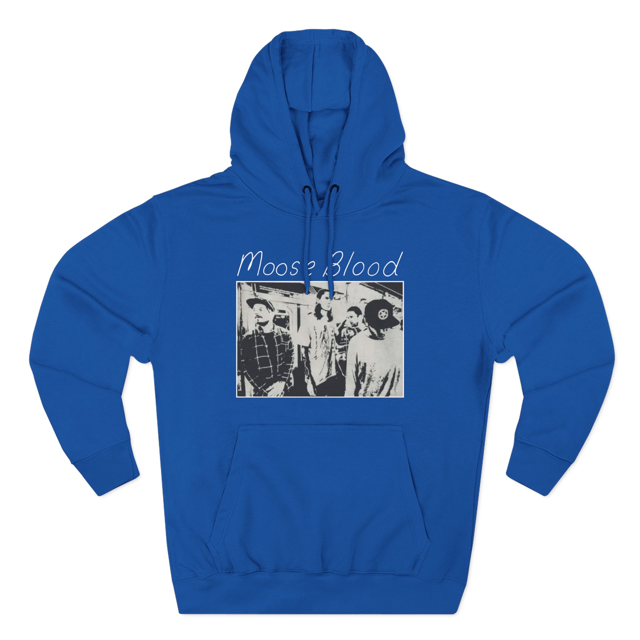 Moose Blood Subway Three-Panel Fleece Hoodie