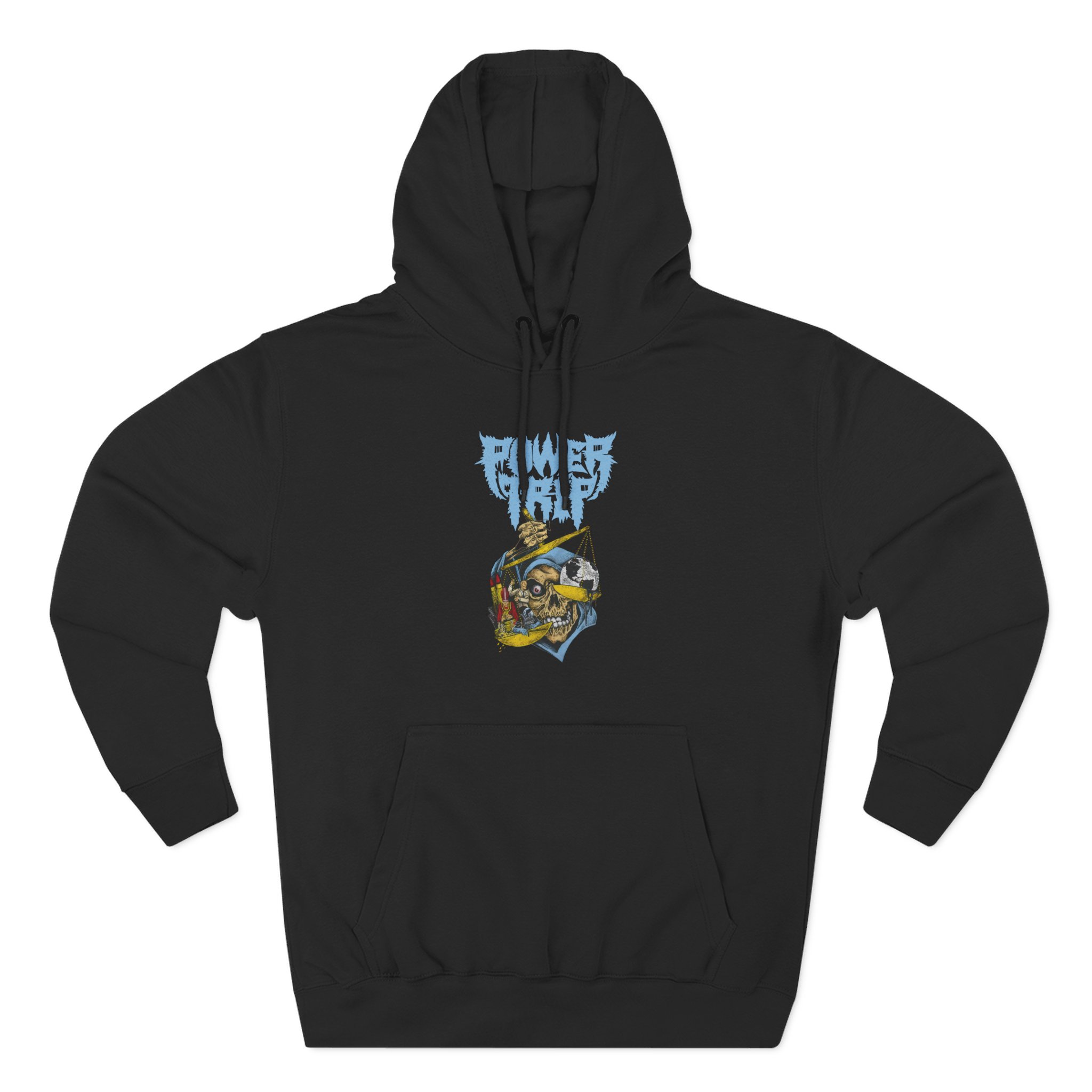 Power Trip Scale Three-Panel Fleece Hoodie