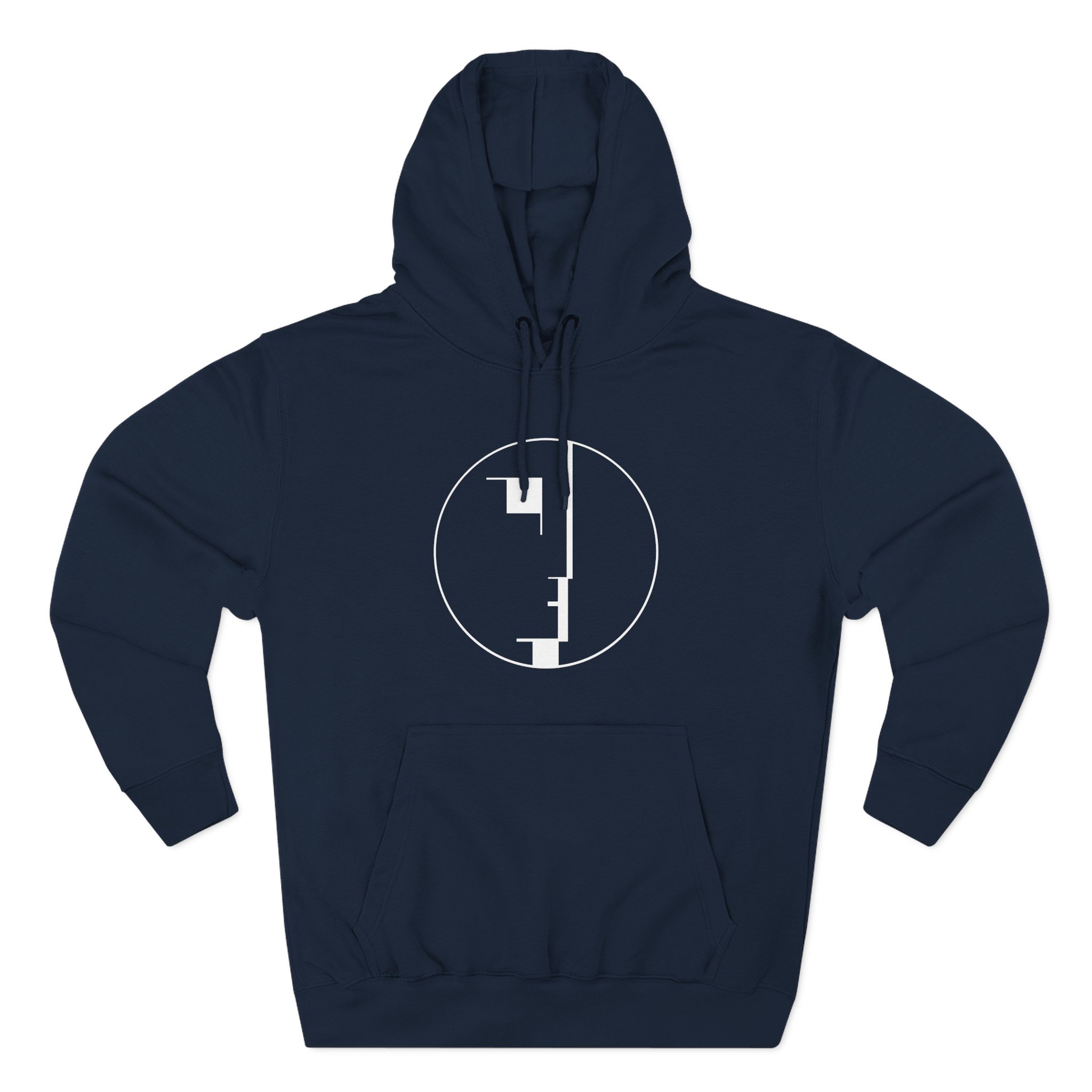 Bauhaus Three-Panel Fleece Hoodie