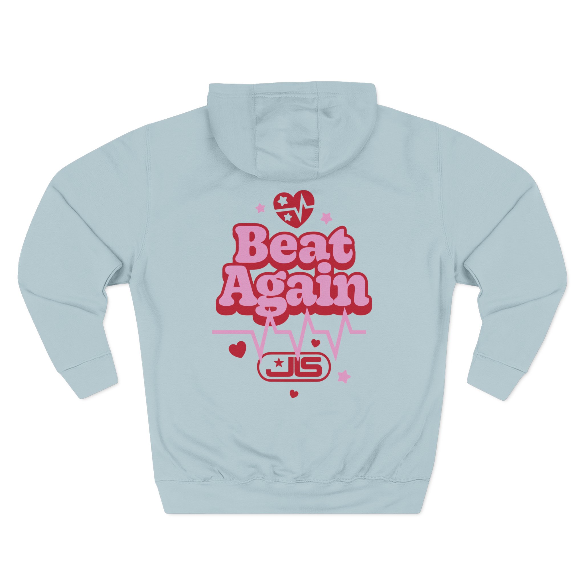 JLS Beat Again Three-Panel Fleece Hoodie