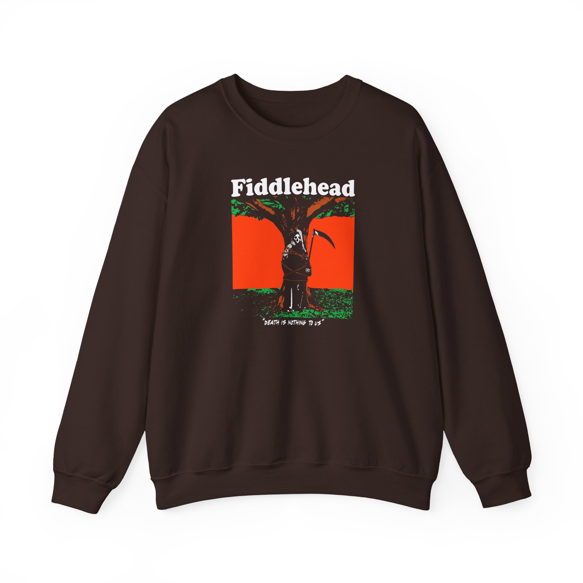 Fiddlehead Death is Nothing to Us Unisex Heavy Blendâ„¢ Crewneck Sweatshirt