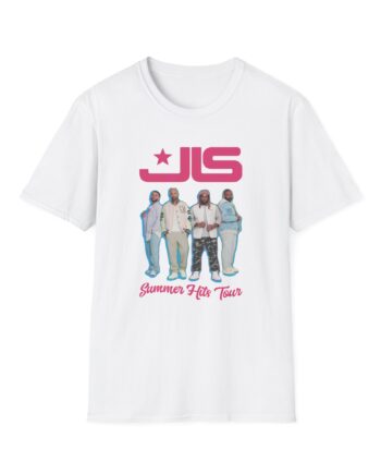 JLS Summer Hits Tour Unisex Softstyle T-Shirt
