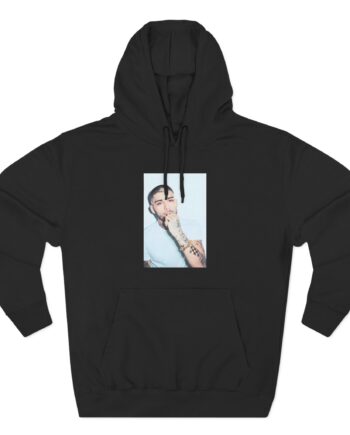 Zayn Malik Photo Three-Panel Fleece Hoodie