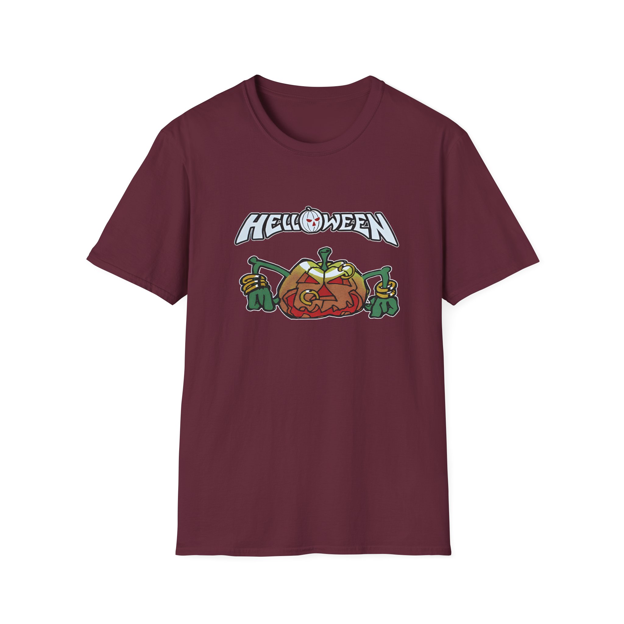 Helloween Rings Pumpkin Unisex Softstyle T-Shirt