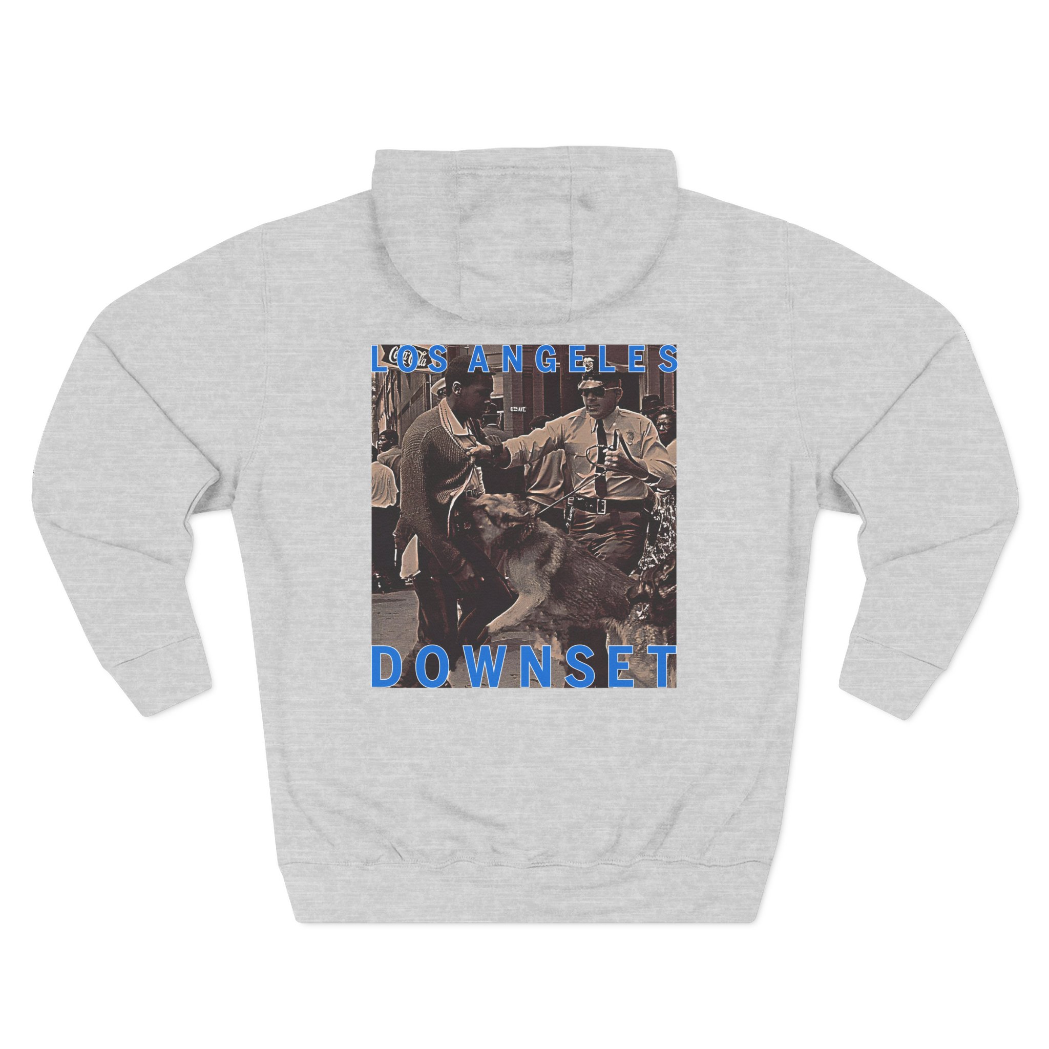 Downset Three-Panel Fleece Hoodie