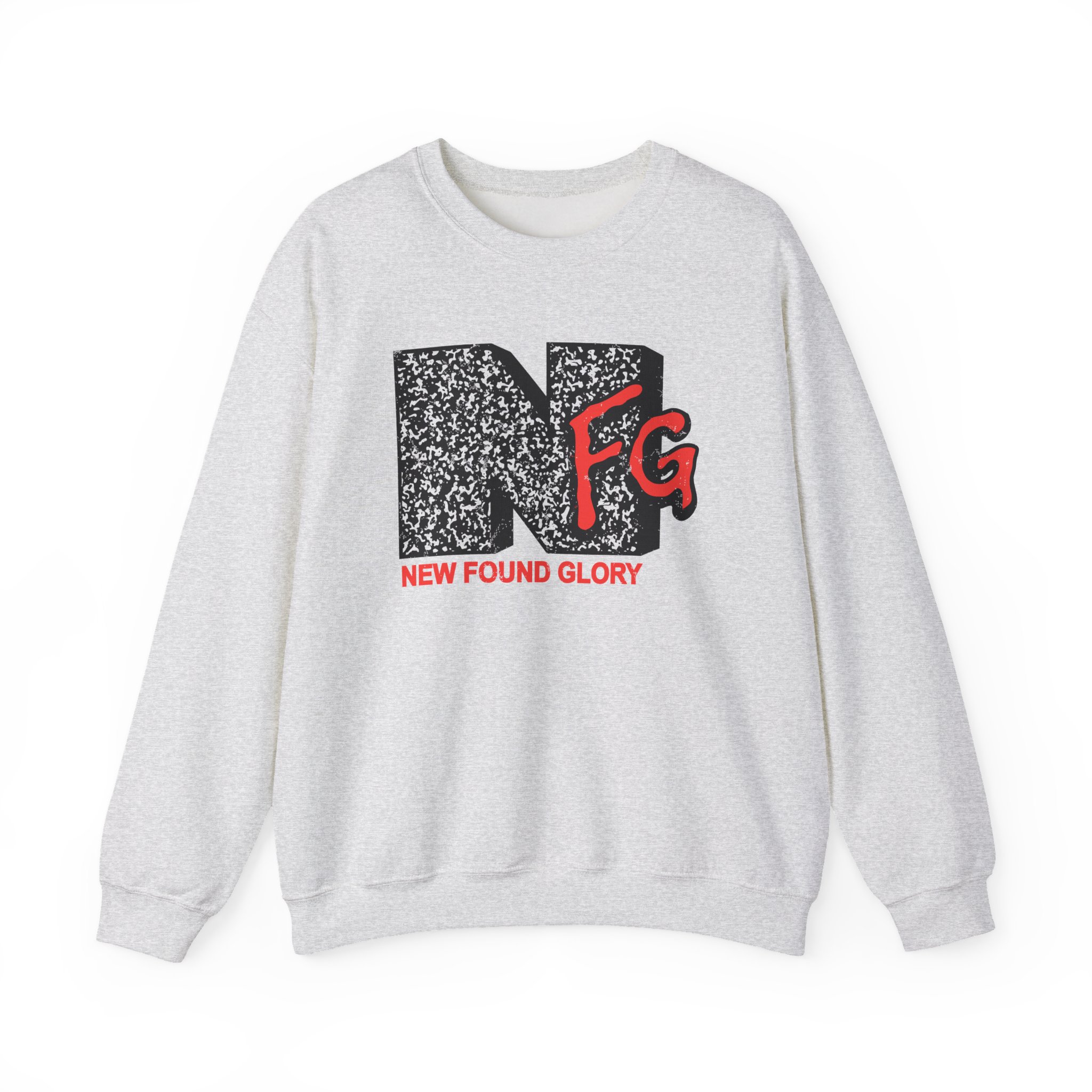 New Found Glory MTV Unisex Heavy Blendâ„¢ Crewneck Sweatshirt