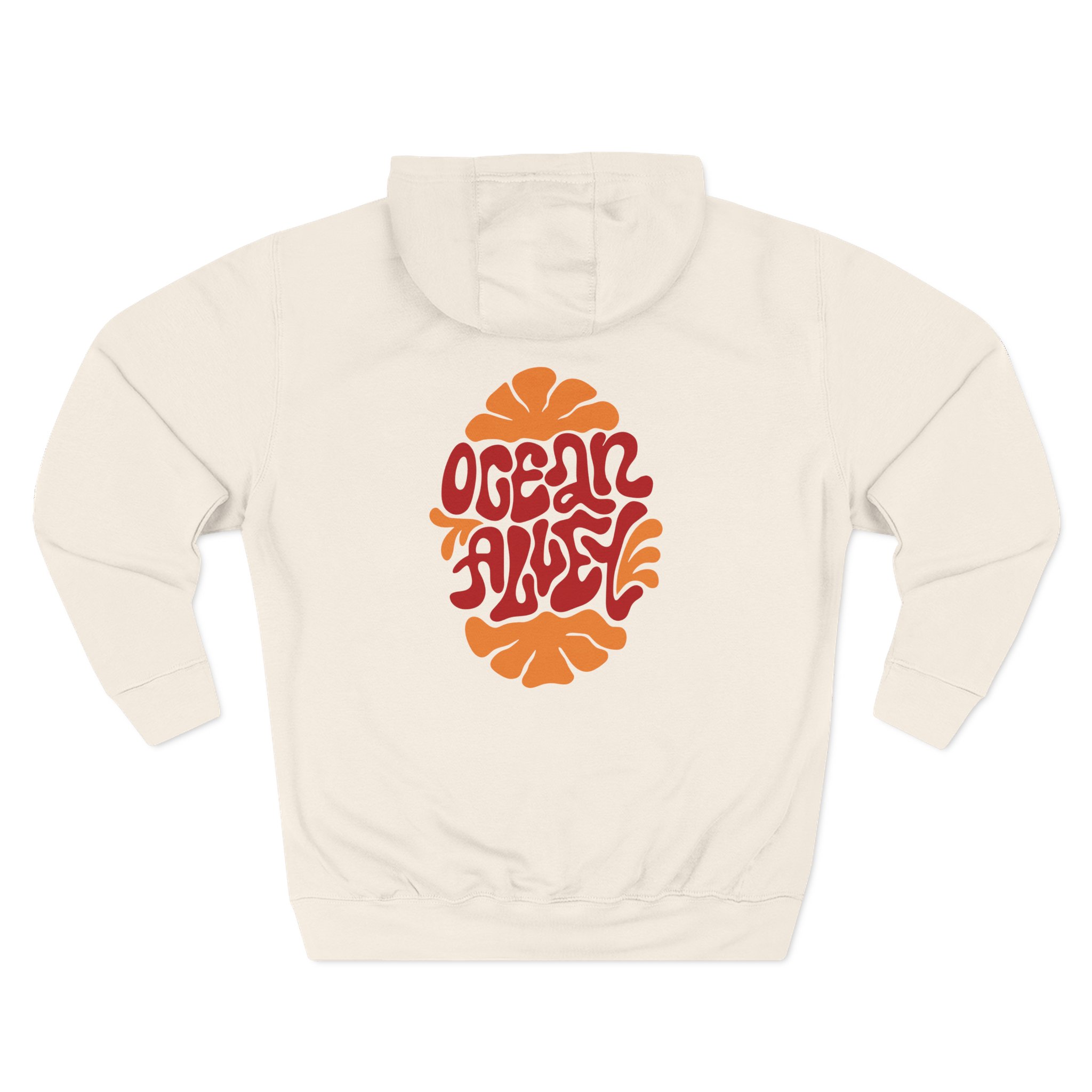 Ocean Alley Cracked Egg Three-Panel Fleece Hoodie