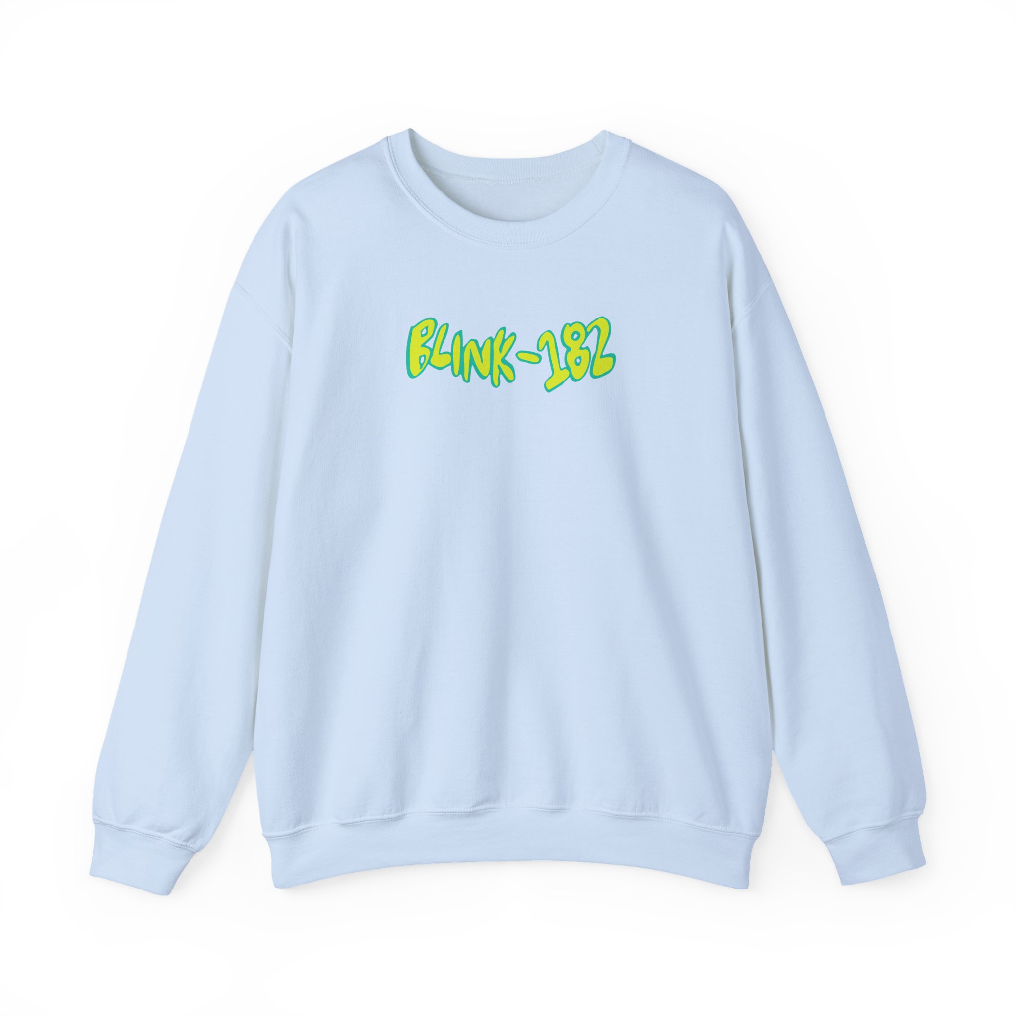 Blink 182 One More Time Smiley Sketch Unisex Heavy Blendâ„¢ Crewneck Sweatshirt
