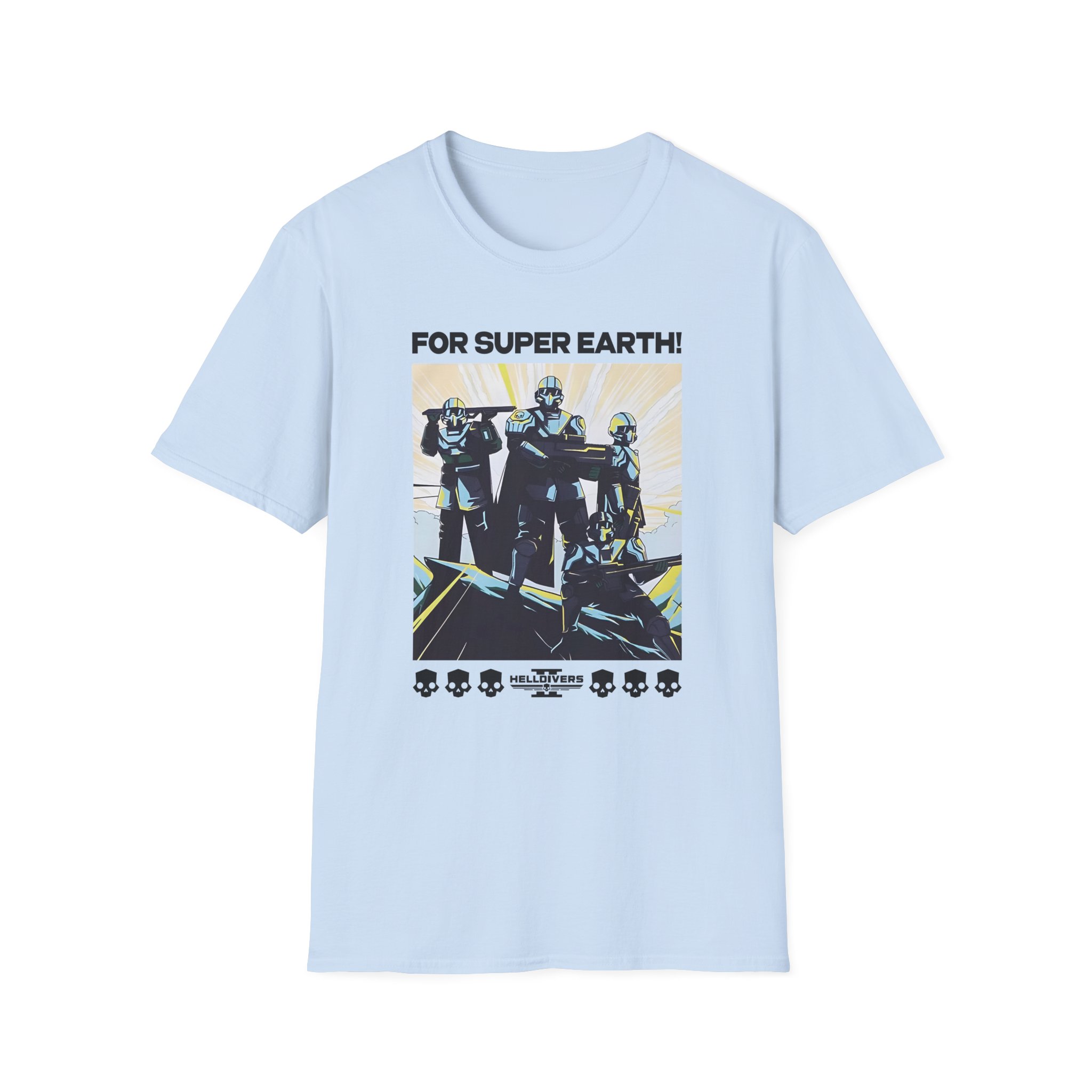 Helldivers for Democracy Unisex Softstyle T-Shirt