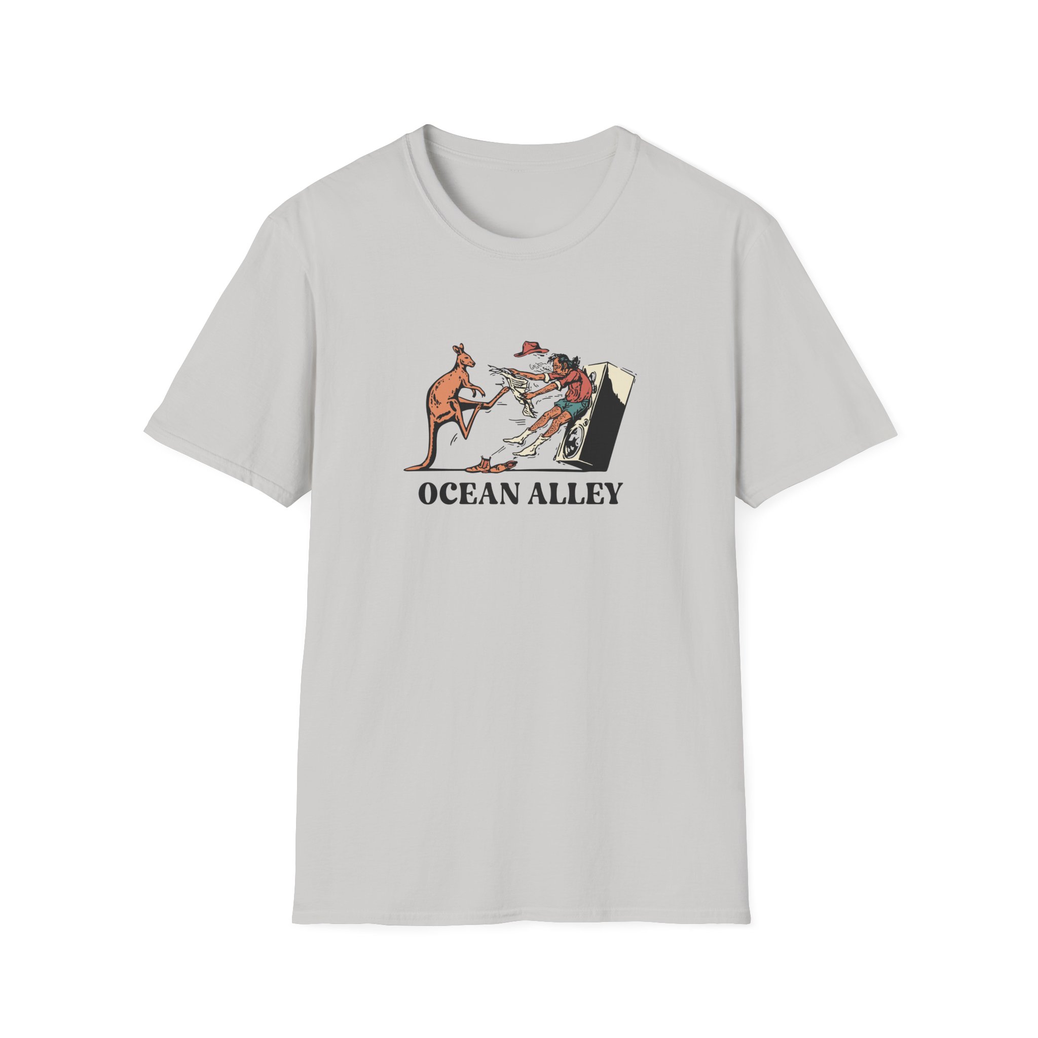 Ocean Alley Kanga Kick Unisex Softstyle T-Shirt