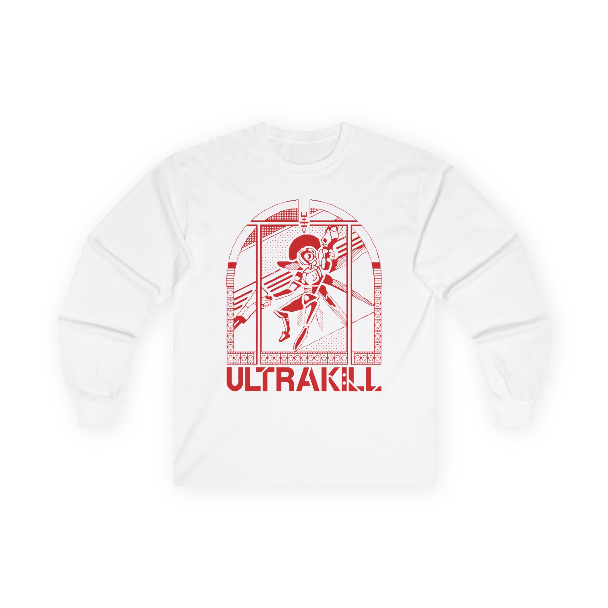 Ultrakill Ultrachurch Unisex Ultra Cotton Long Sleeve Tee