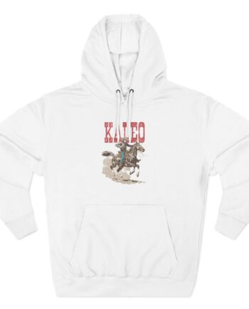 Kaleo Horse Racing Skeleton Three-Panel Fleece Hoodie