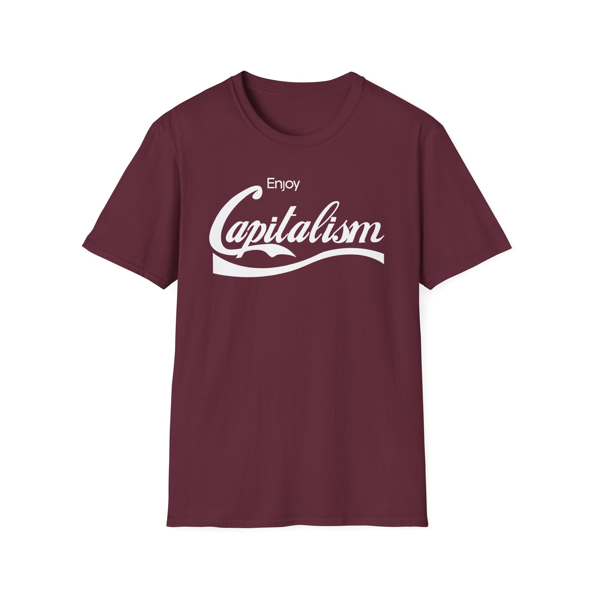 Valuetainment Enjoy Capitalism Unisex Softstyle T-Shirt