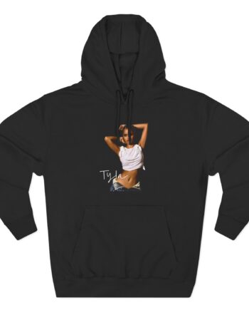 Tyla Three-Panel Fleece Hoodie