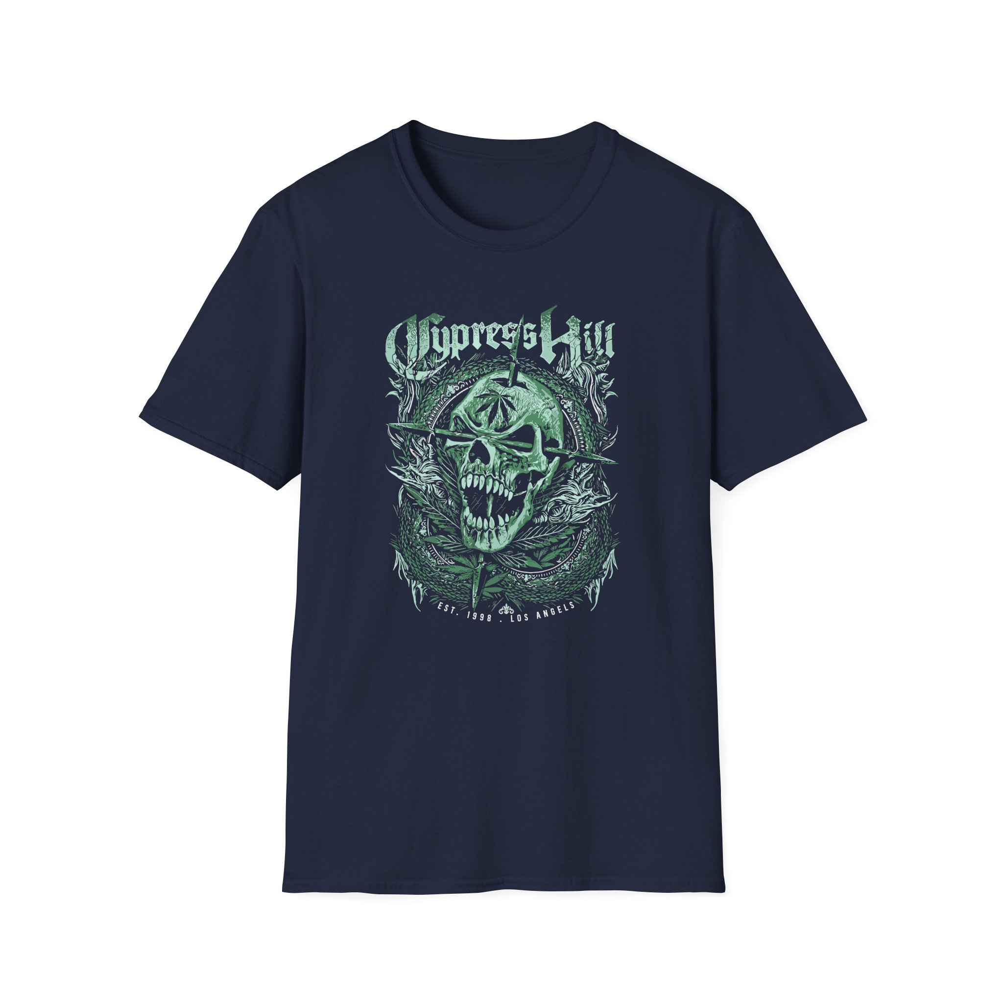 Cypress Hill EST 1988 Skull Unisex Softstyle T-Shirt
