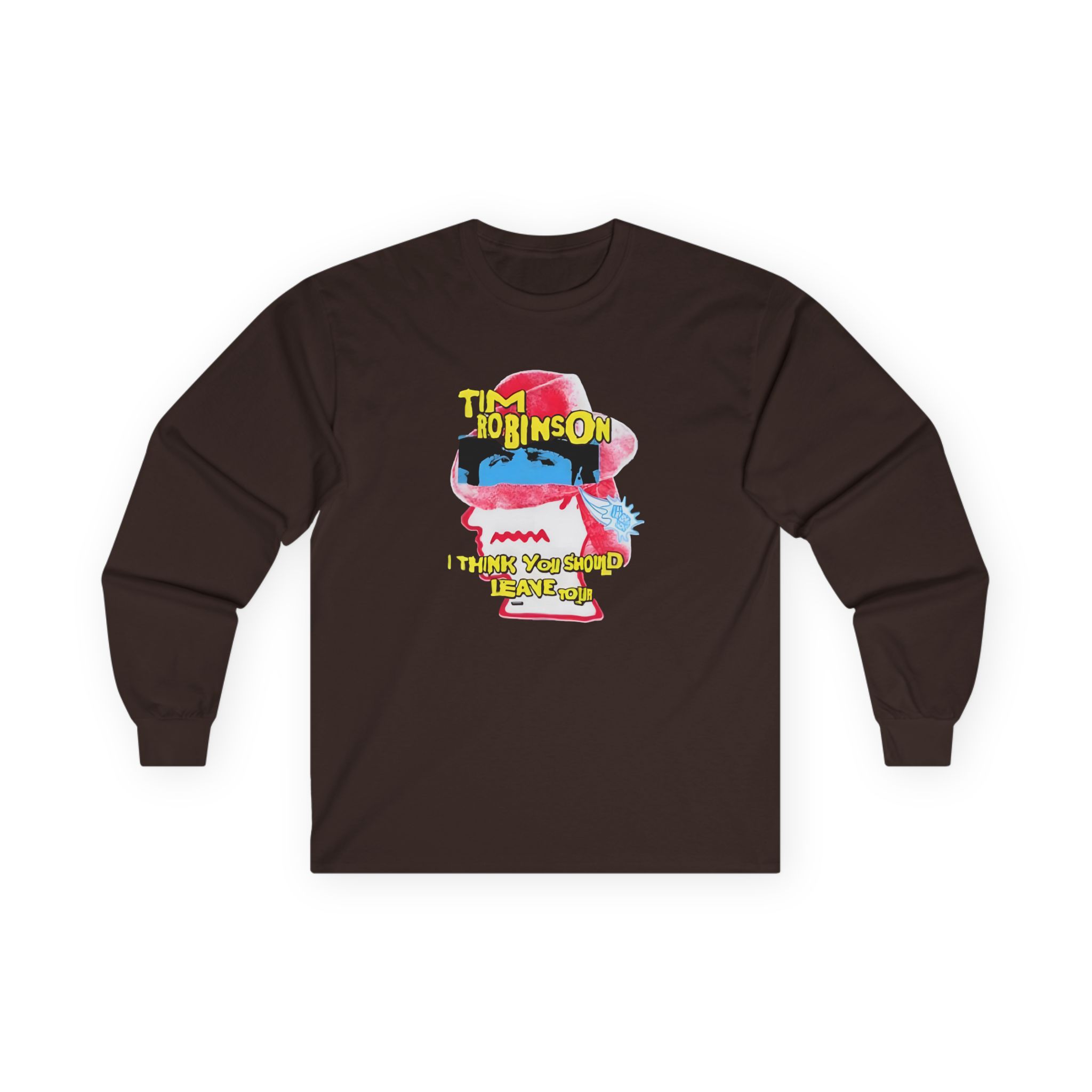 I Think You Should Leave Fedora Unisex Ultra Cotton Long Sleeve Tee