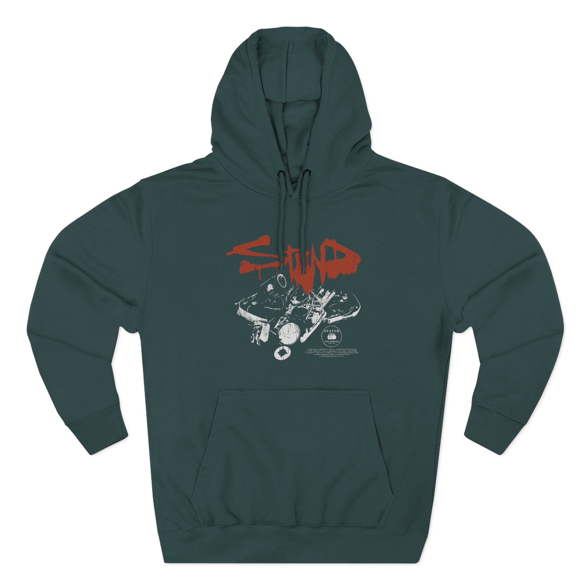 Staind the Singles Three-Panel Fleece Hoodie
