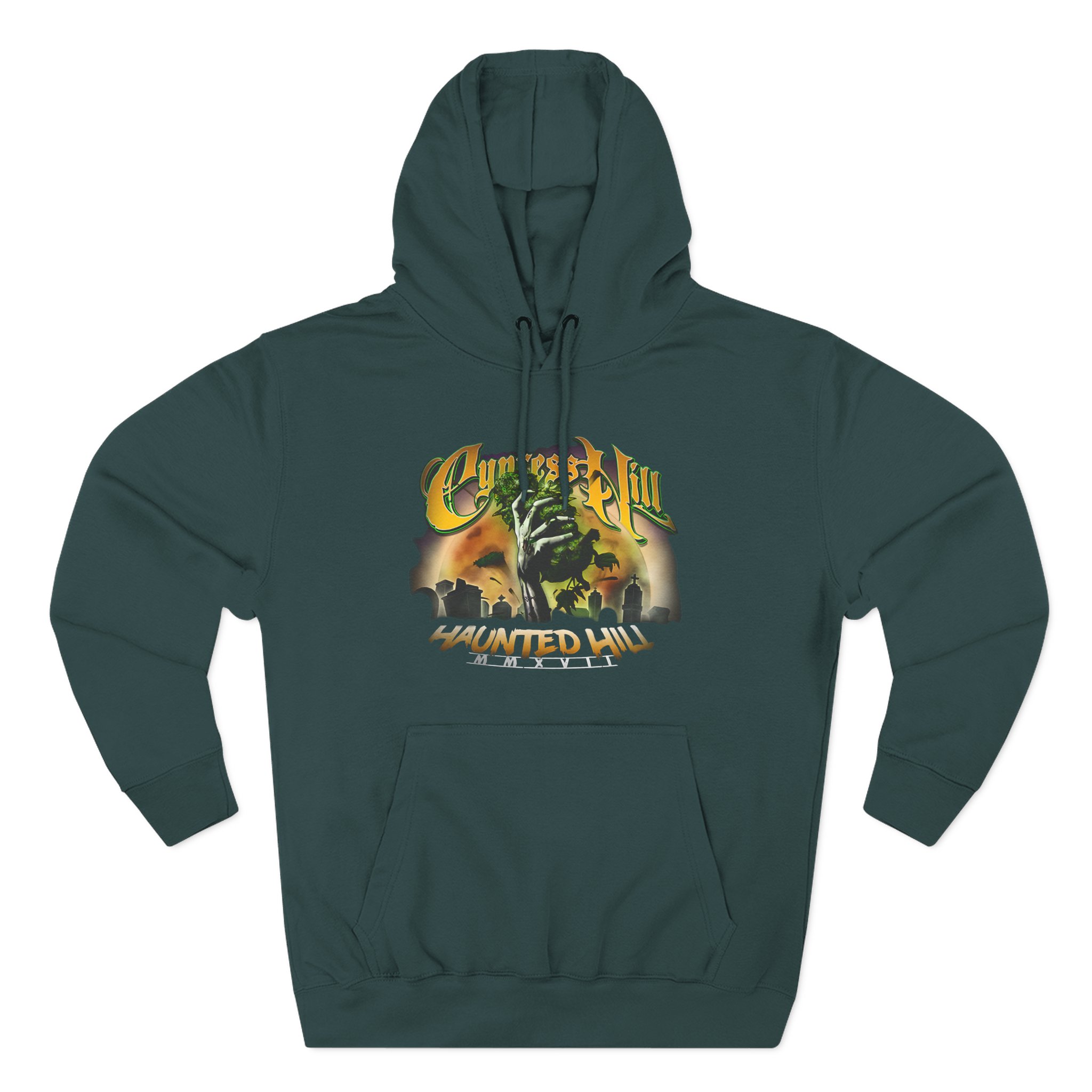 Cypress Hill Haunted Hill Three-Panel Fleece Hoodie