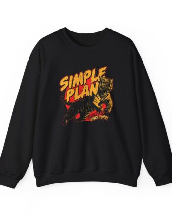 Simple Plan Tiger 1999 Unisex Heavy Blend™ Crewneck Sweatshirt