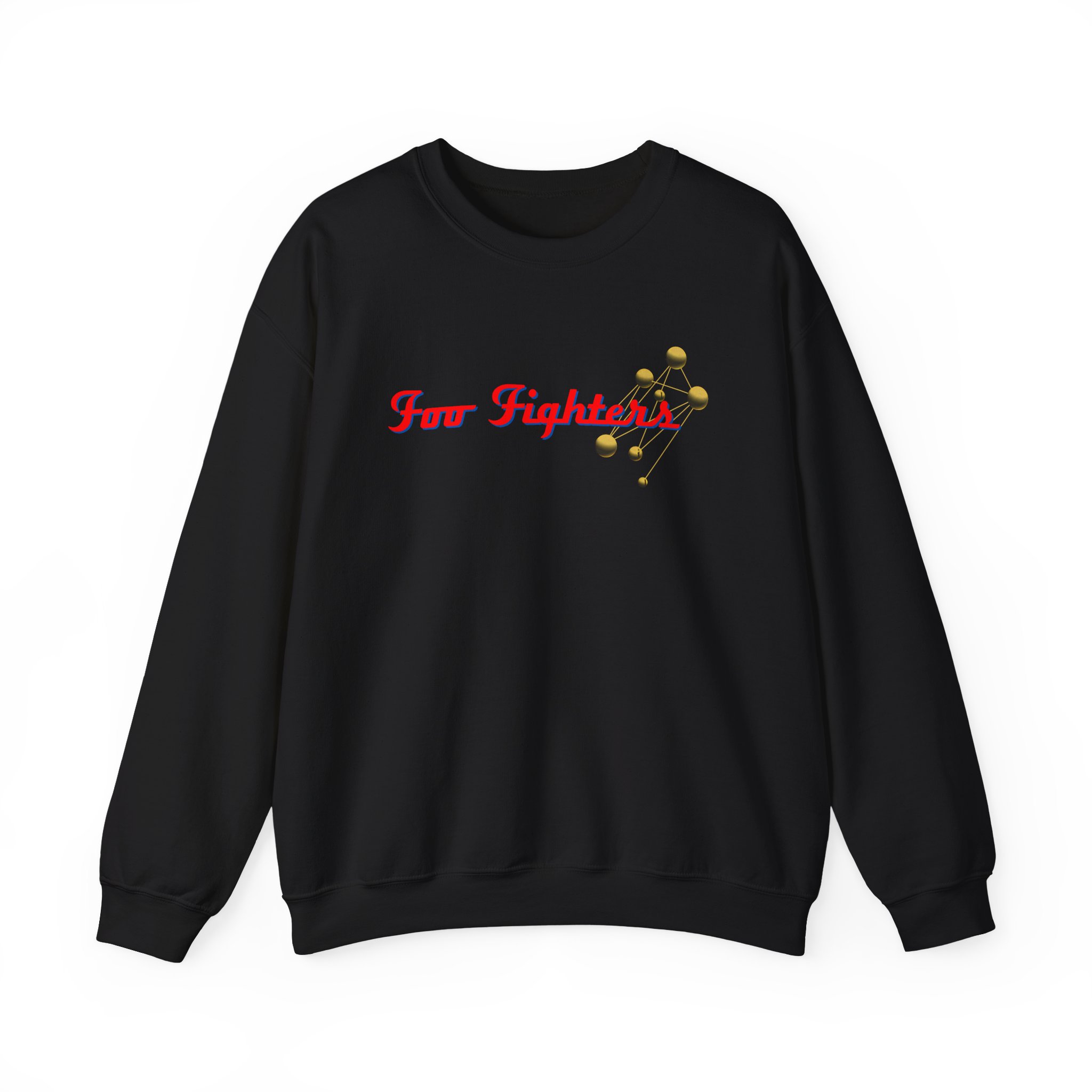 Foo Fighters Molecules Unisex Heavy Blendâ„¢ Crewneck Sweatshirt