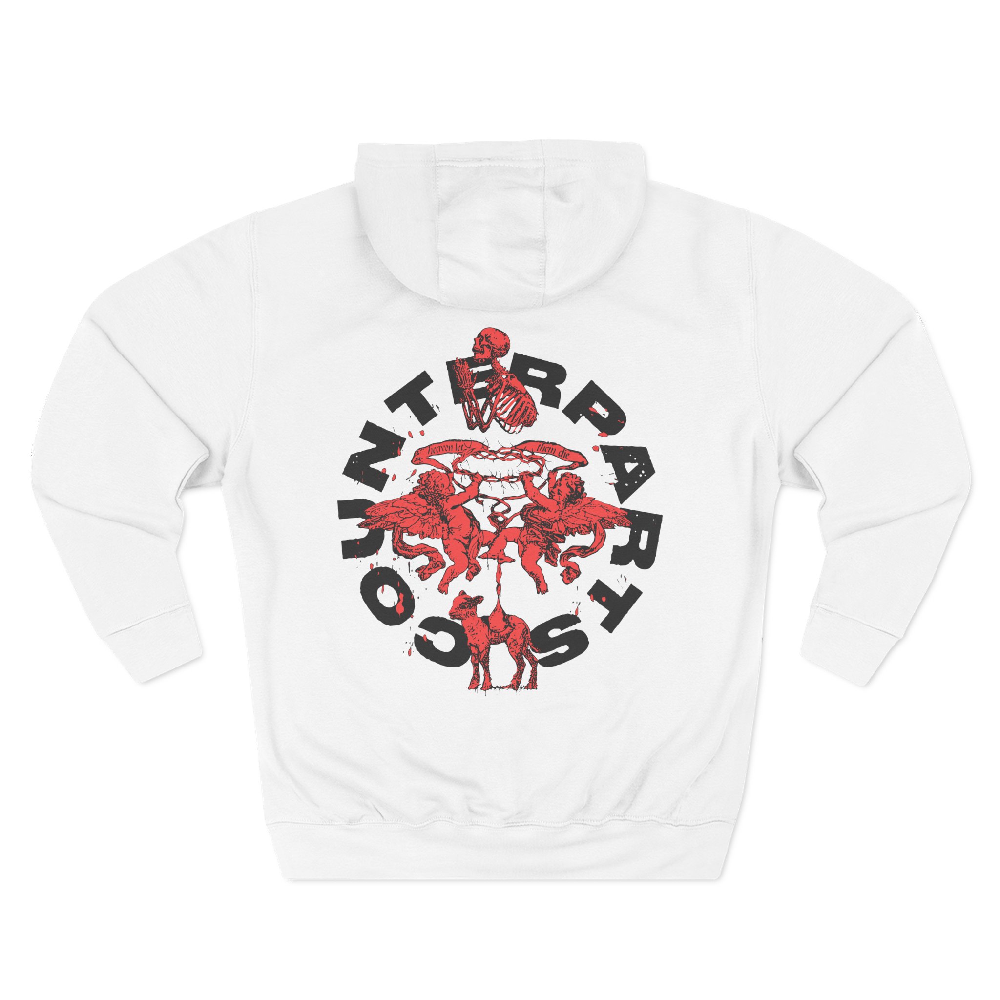 Counterparts Three-Panel Fleece Hoodie