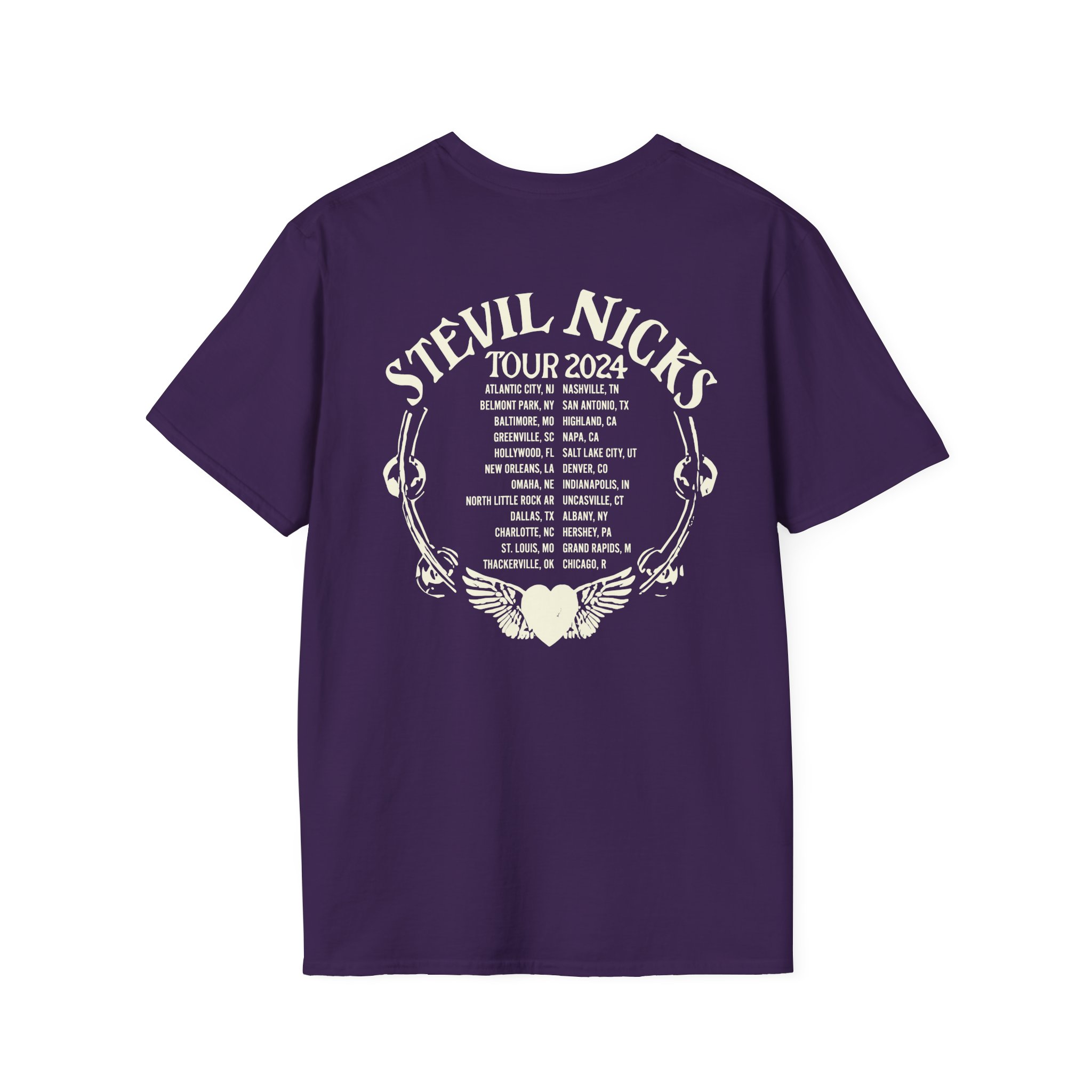 Stevie Nicks Tour Unisex Softstyle T-Shirt