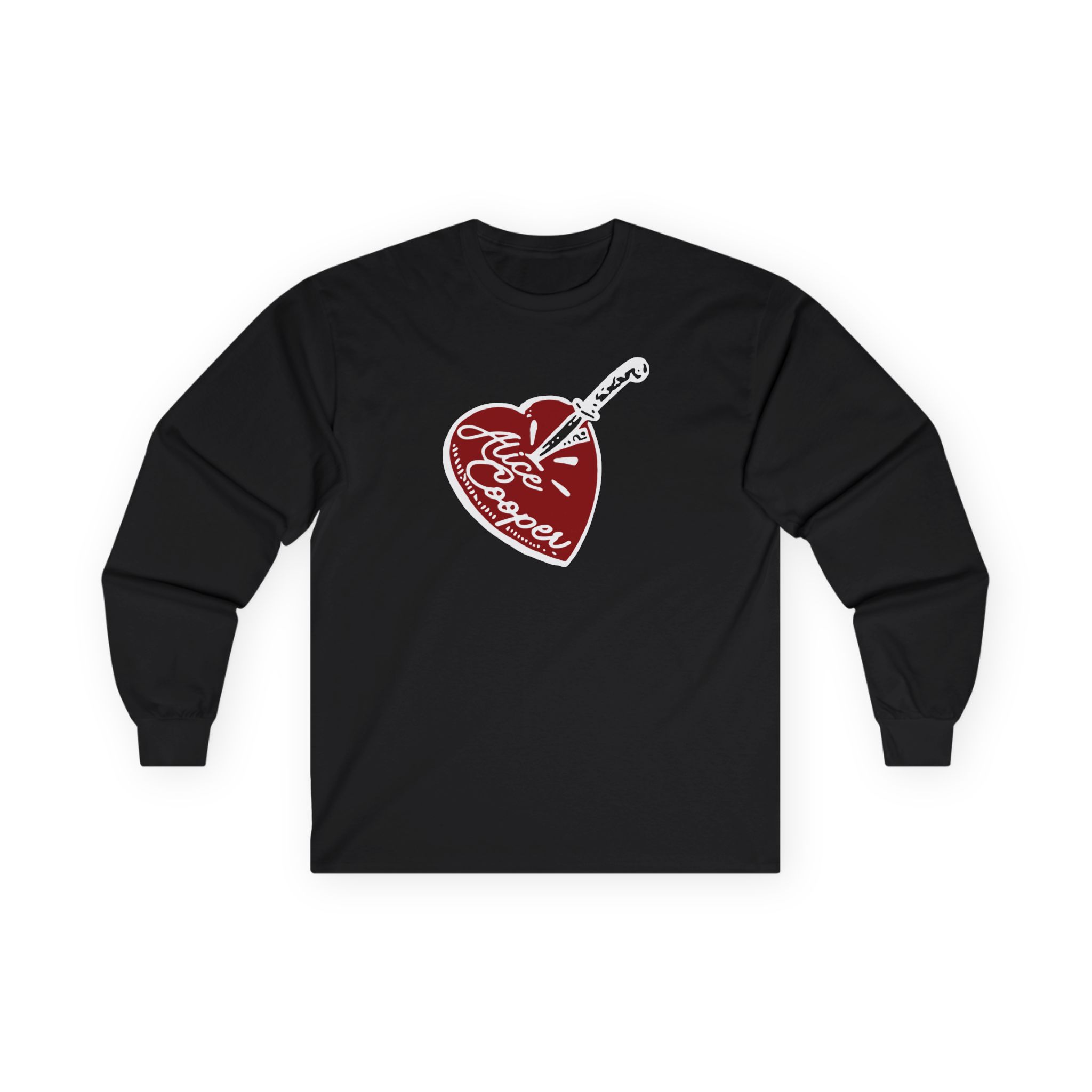 Alice Cooper Stab Heart Unisex Ultra Cotton Long Sleeve Tee