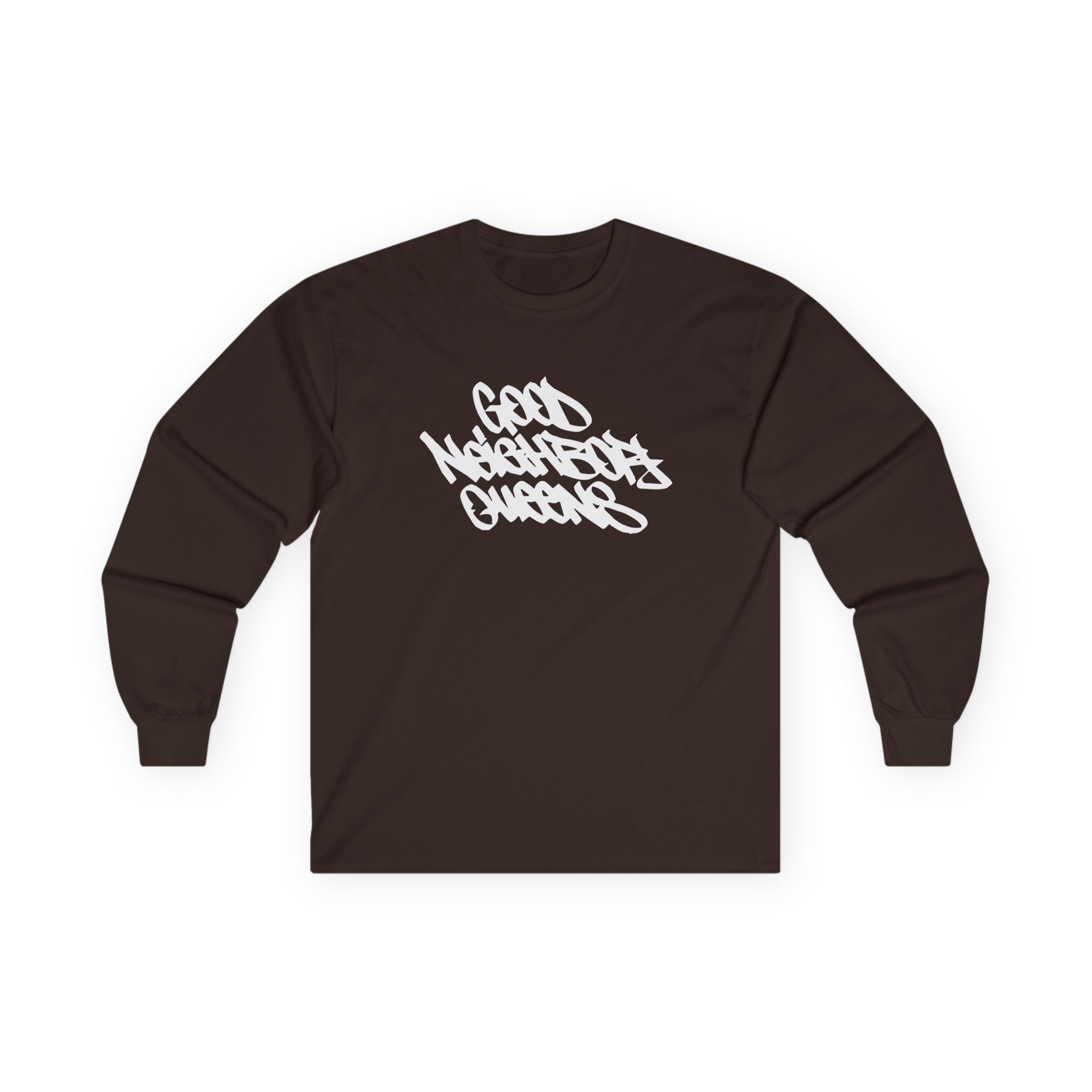 Good Neighbours Queens 3m Reflective Unisex Ultra Cotton Long Sleeve Tee